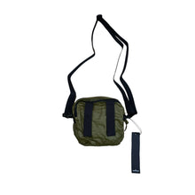 Load image into Gallery viewer, Stone Island Khaki Green Adjustable Patch Logo Mussola Gommata Side Bag
