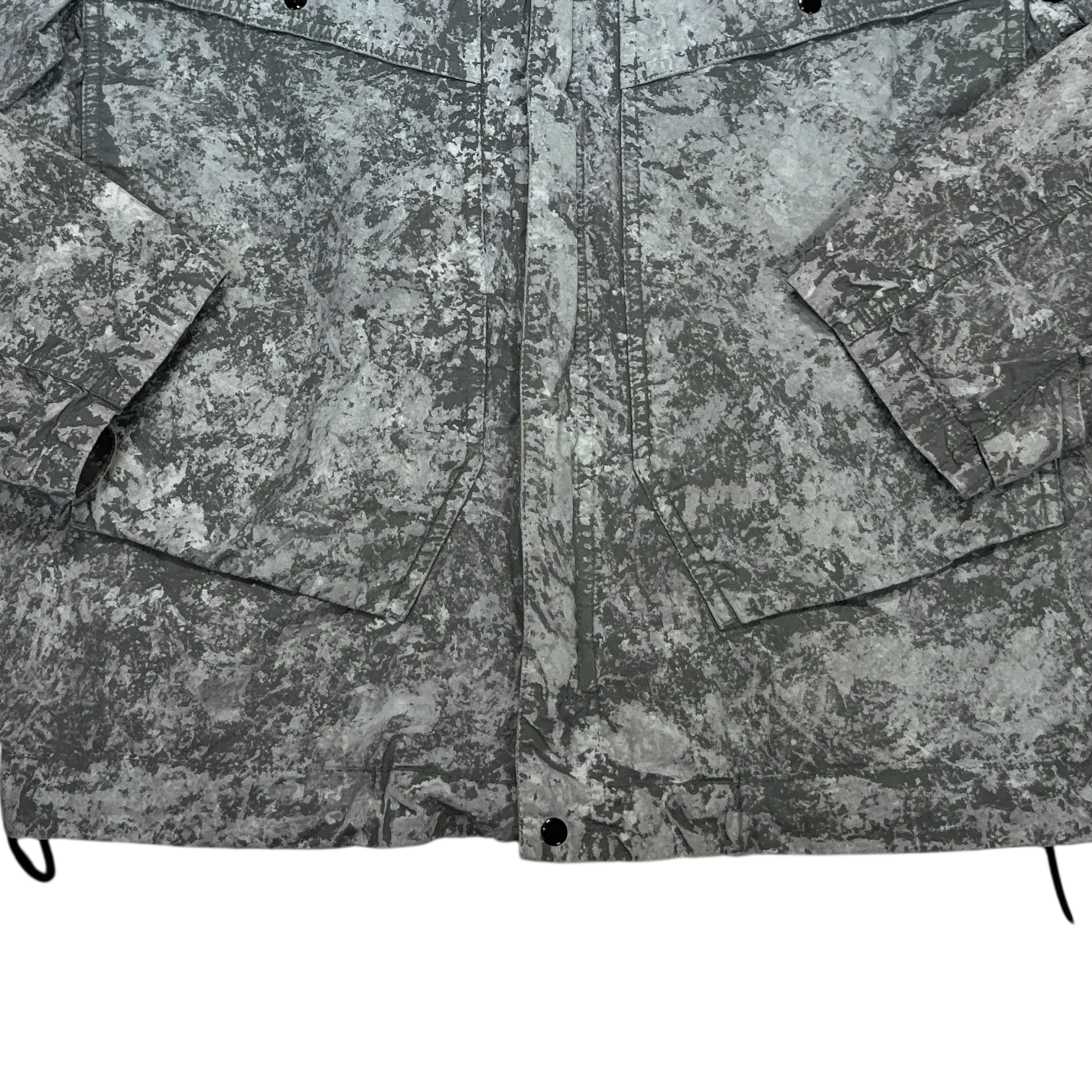 Stone Island X Lorenzo Grey Hooded Jacket