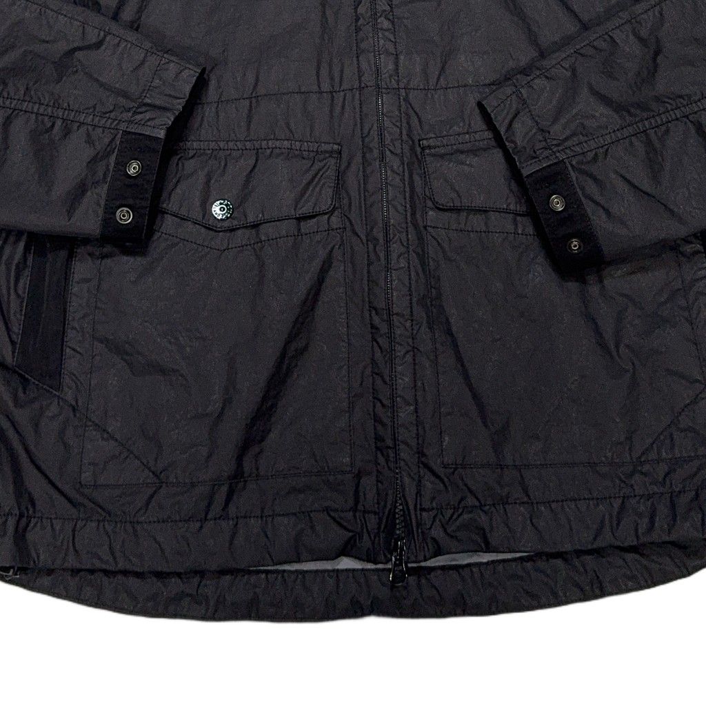 Stone Island Membrana 3L- TC Lightweight Hooded Jacket – Black