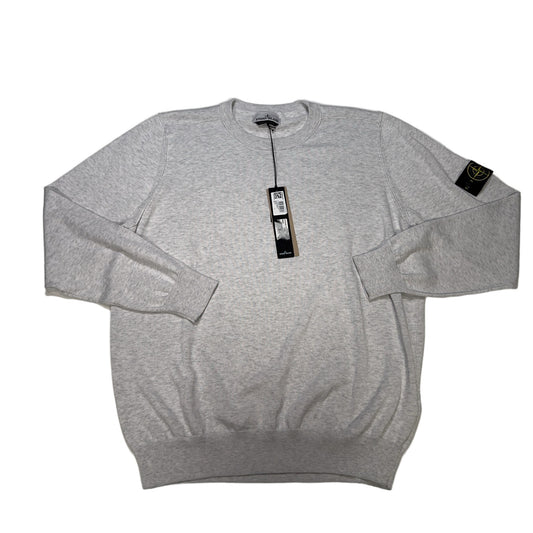 Stone Island Knitted Wool Grey Jumpers