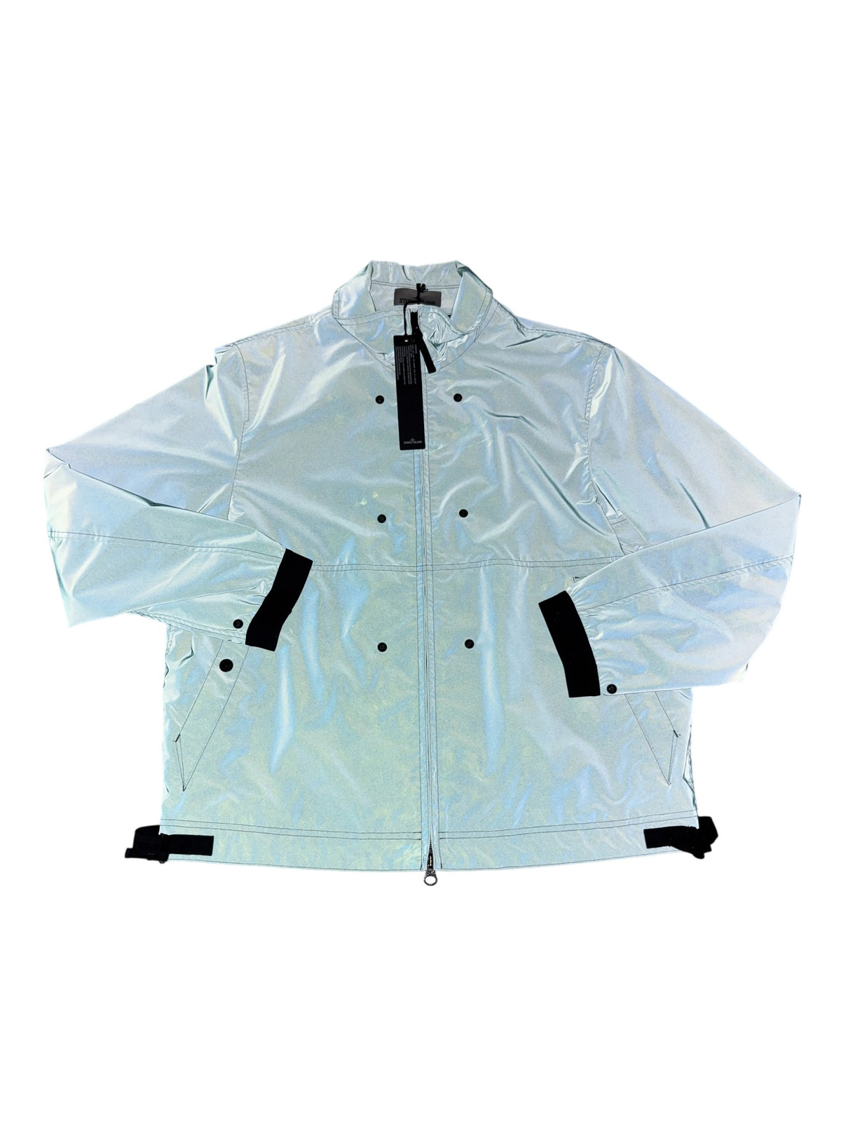 Stone Island X End Traslucent Cover-TC + Plated Reflective Green Jacket
