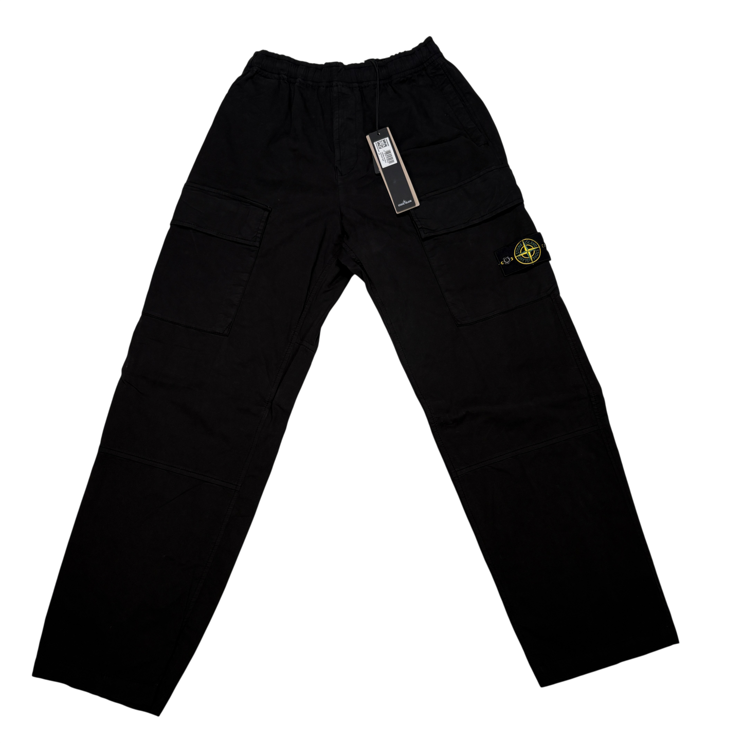 Stone Island Cargos Black Trousers