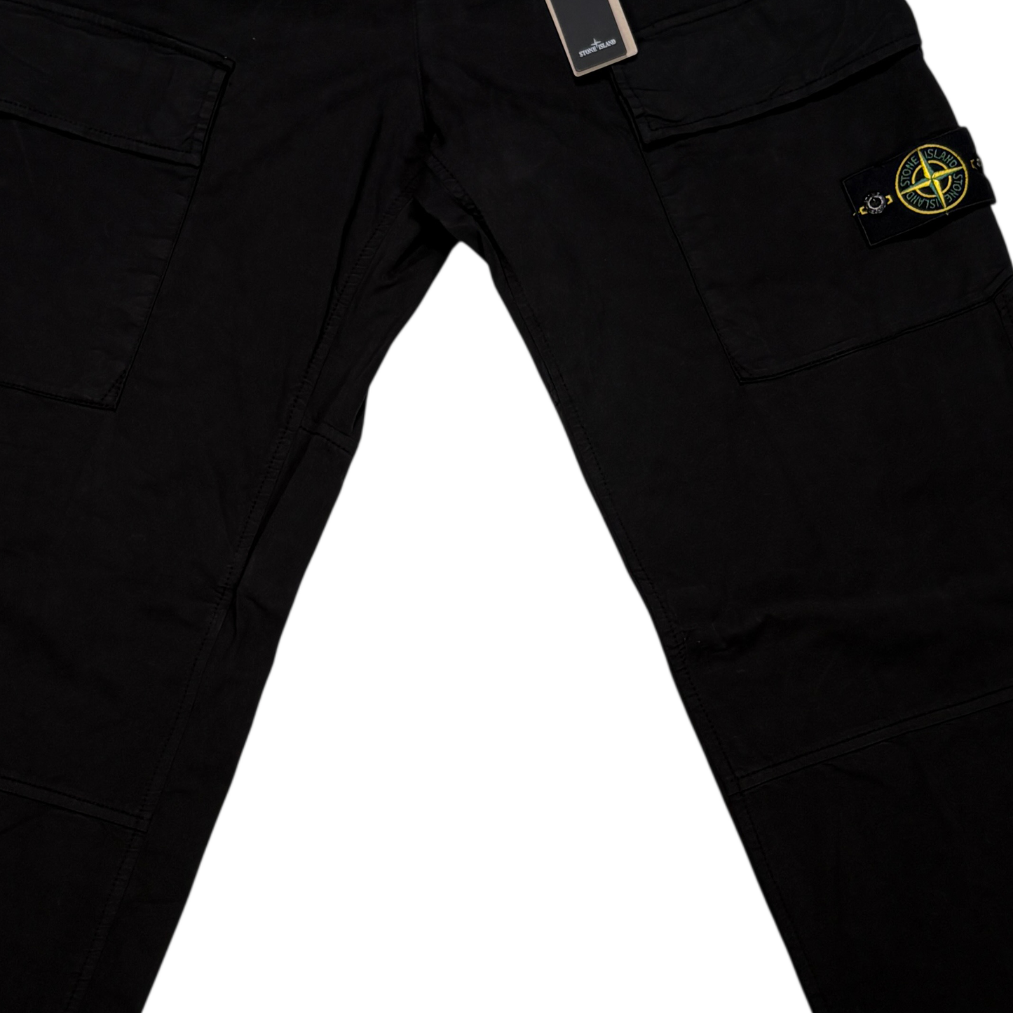 Stone Island Cargos Black Trousers