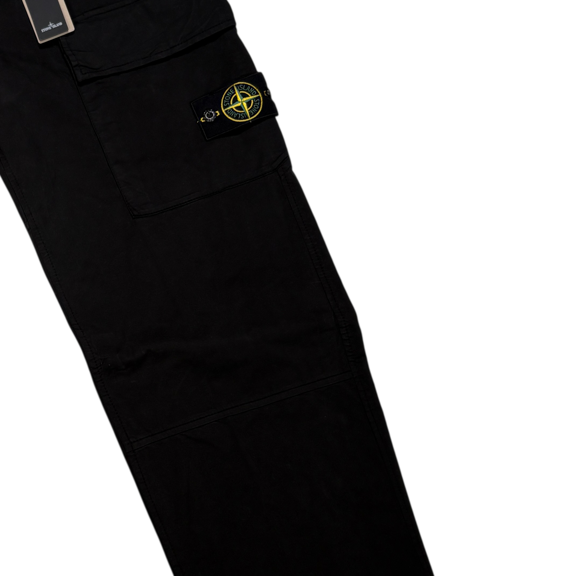 Stone Island Cargos Black Trousers