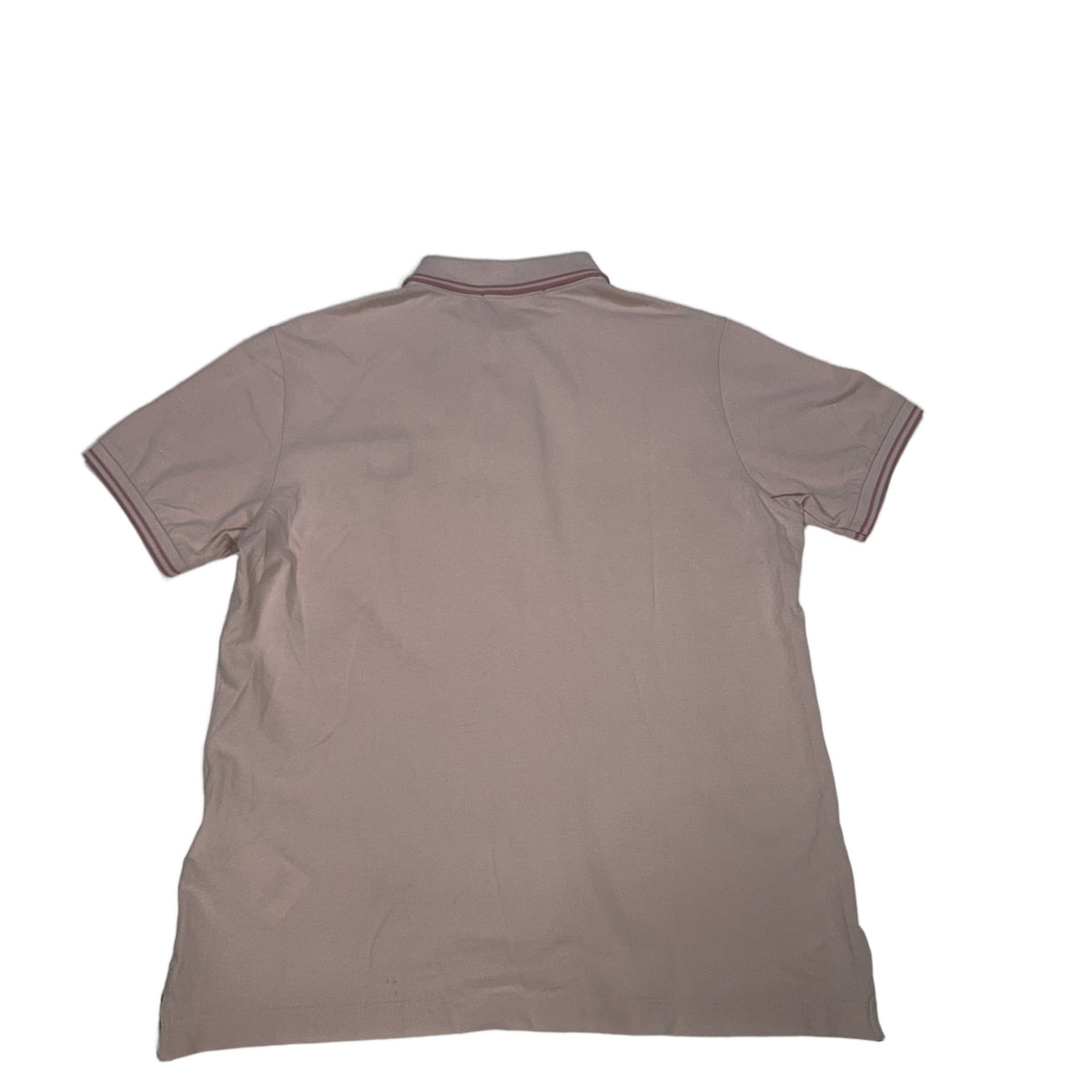 Stone Island Logo Patch Pink Polo Shirt