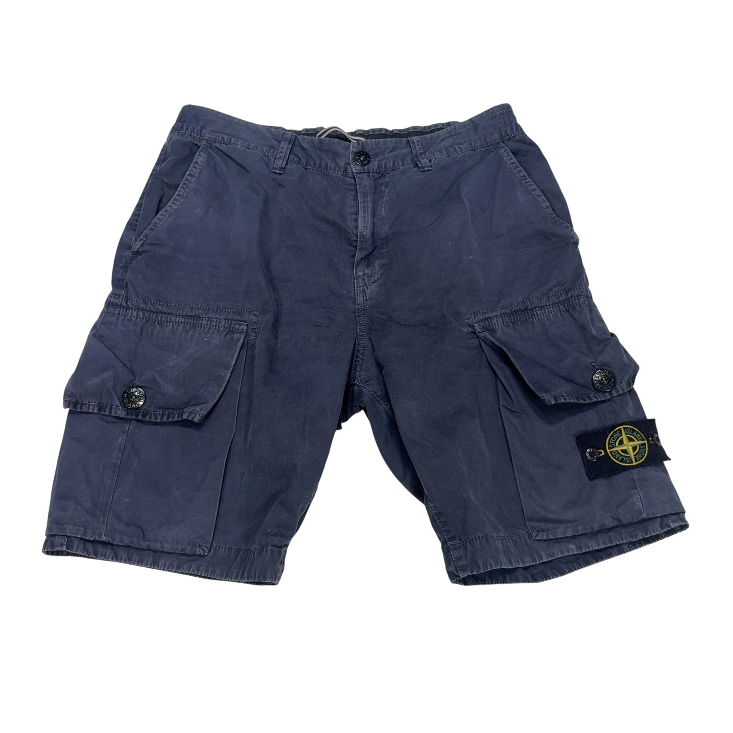 Stone Island Cargo Navy Shorts