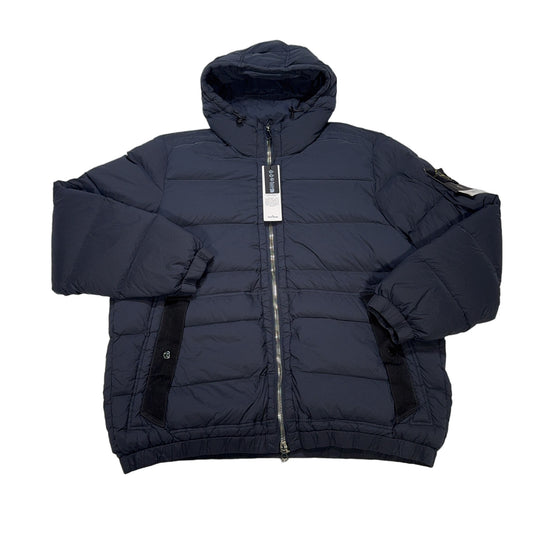 Stone Island Seamless Tunnel Nylon Down-TC Navy Coat