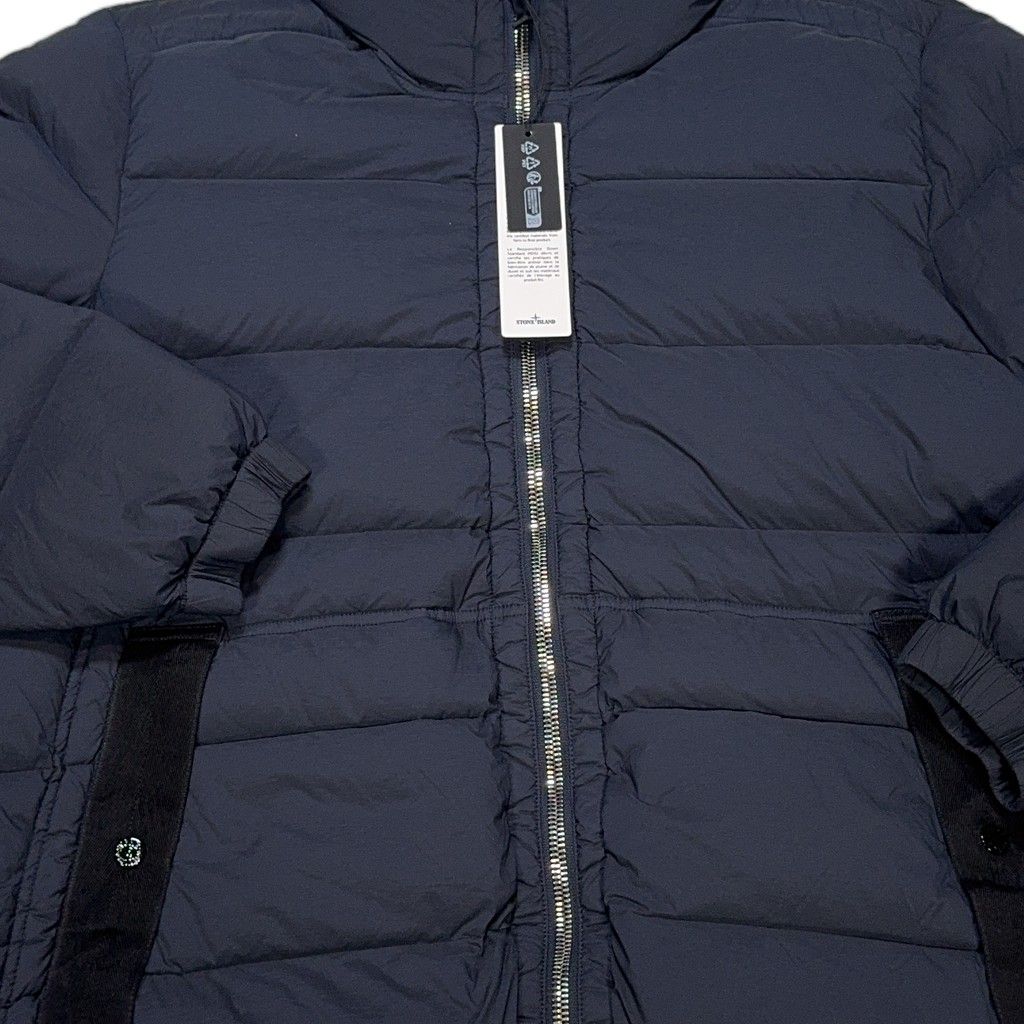 Stone Island Seamless Tunnel Nylon Down-TC Navy Coat