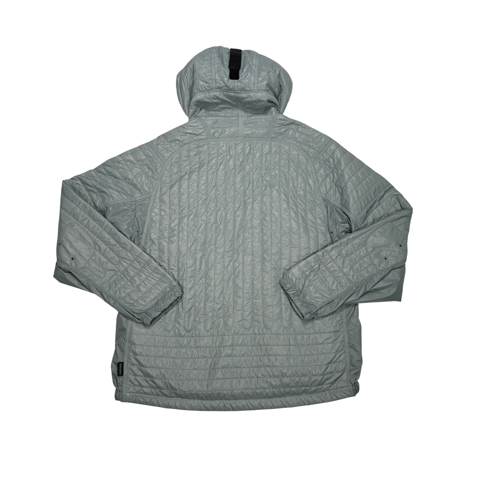 Stone Island Grey Pertex Quantumn Net+ with Primaloft Insulation Technology Jacket