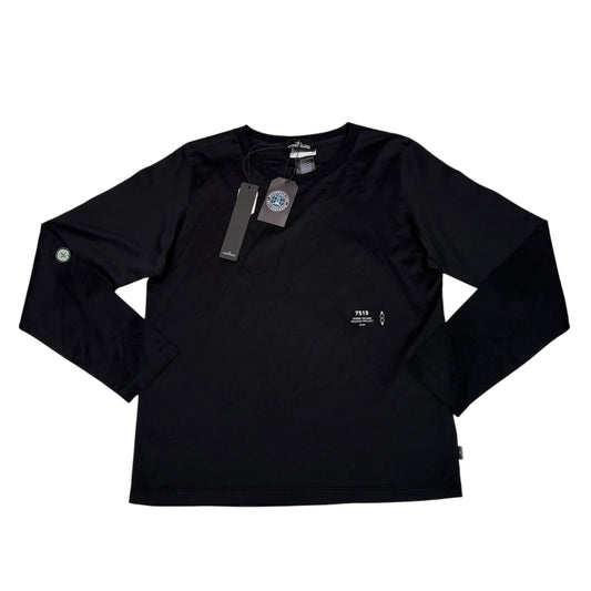 Stone Island Black Long Sleeve Shadow Project Tshirt