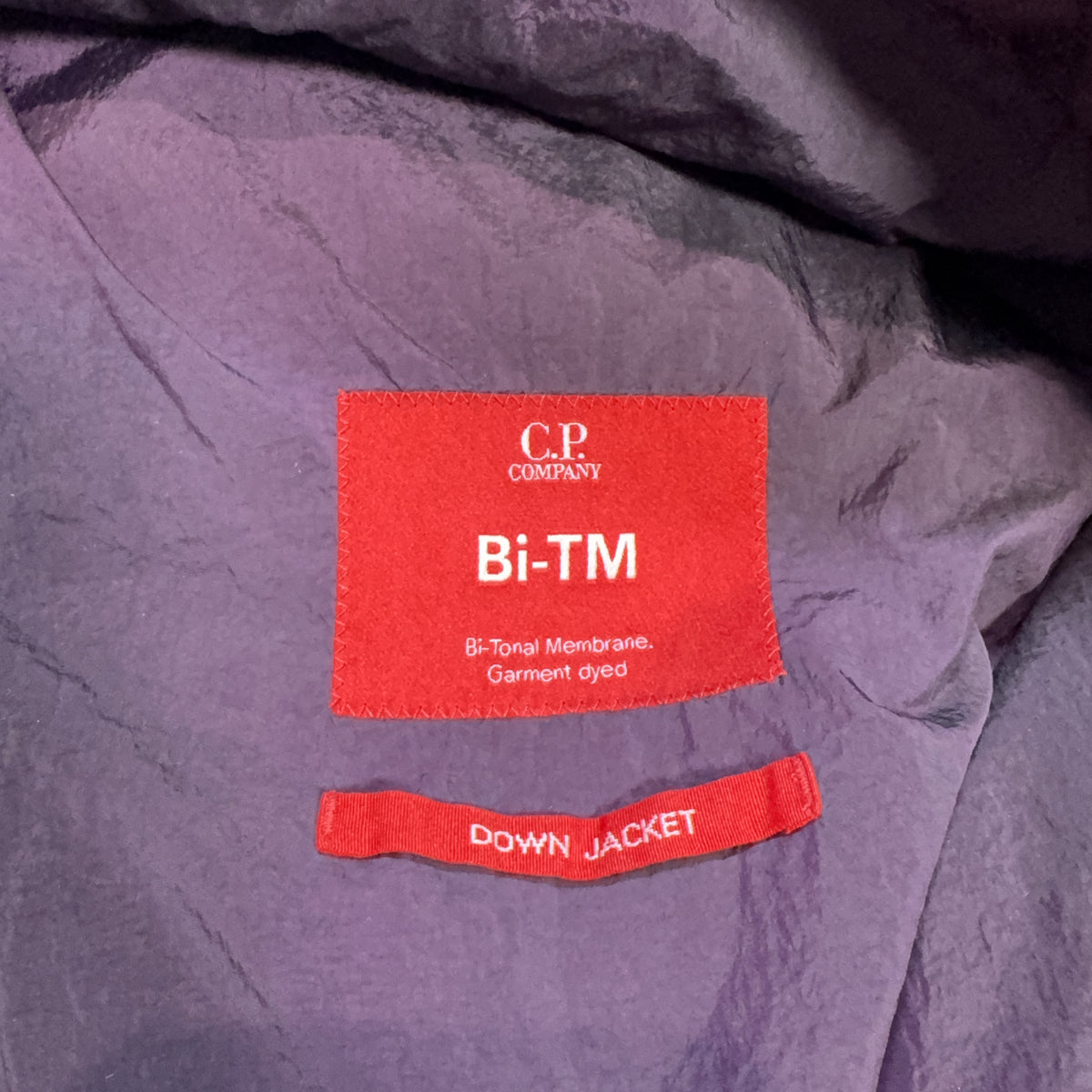 Cp Company Bi - TM Red Puffer Jacket