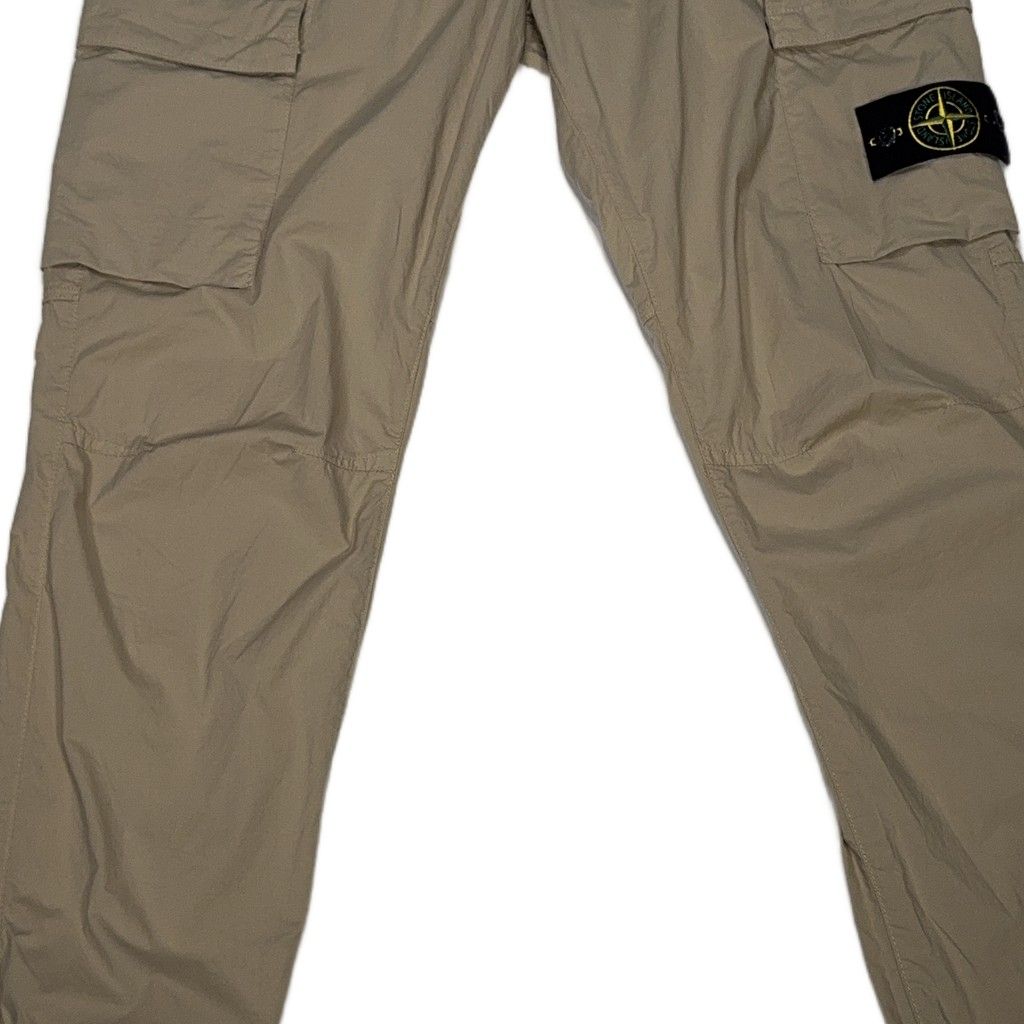 Stone Island Cuffed Cargo Trousers – Beige