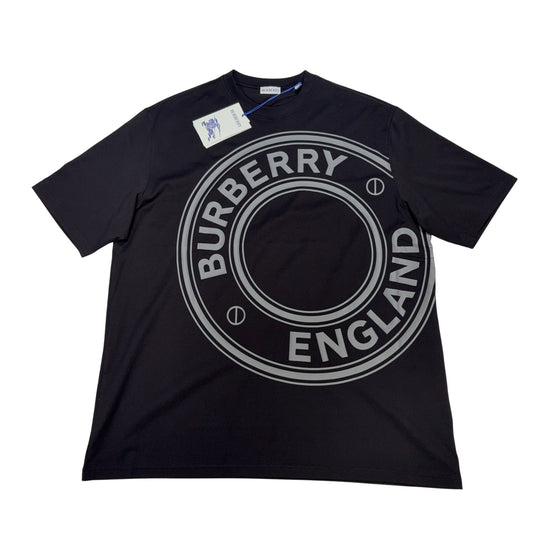 Burberry Front Checkered Black T-shirt