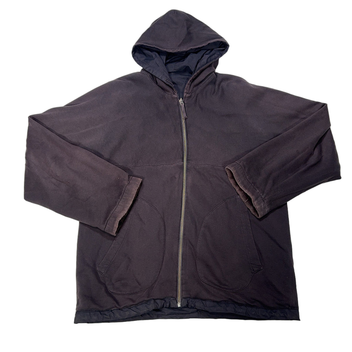Stone Island Full-Zip Reversible Hooded Jacket – Purple