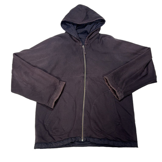 Stone Island Full-Zip Reversible Hooded Jacket – Purple