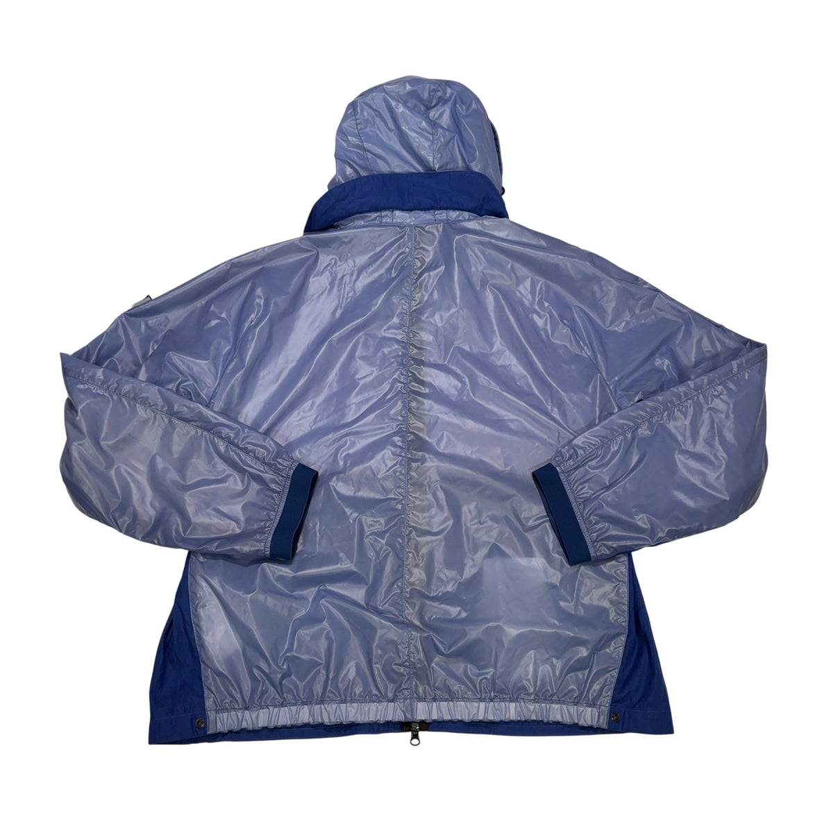 Stone Island Heat Reactive Lamy With Cotton Linen Tela Blue Jacket