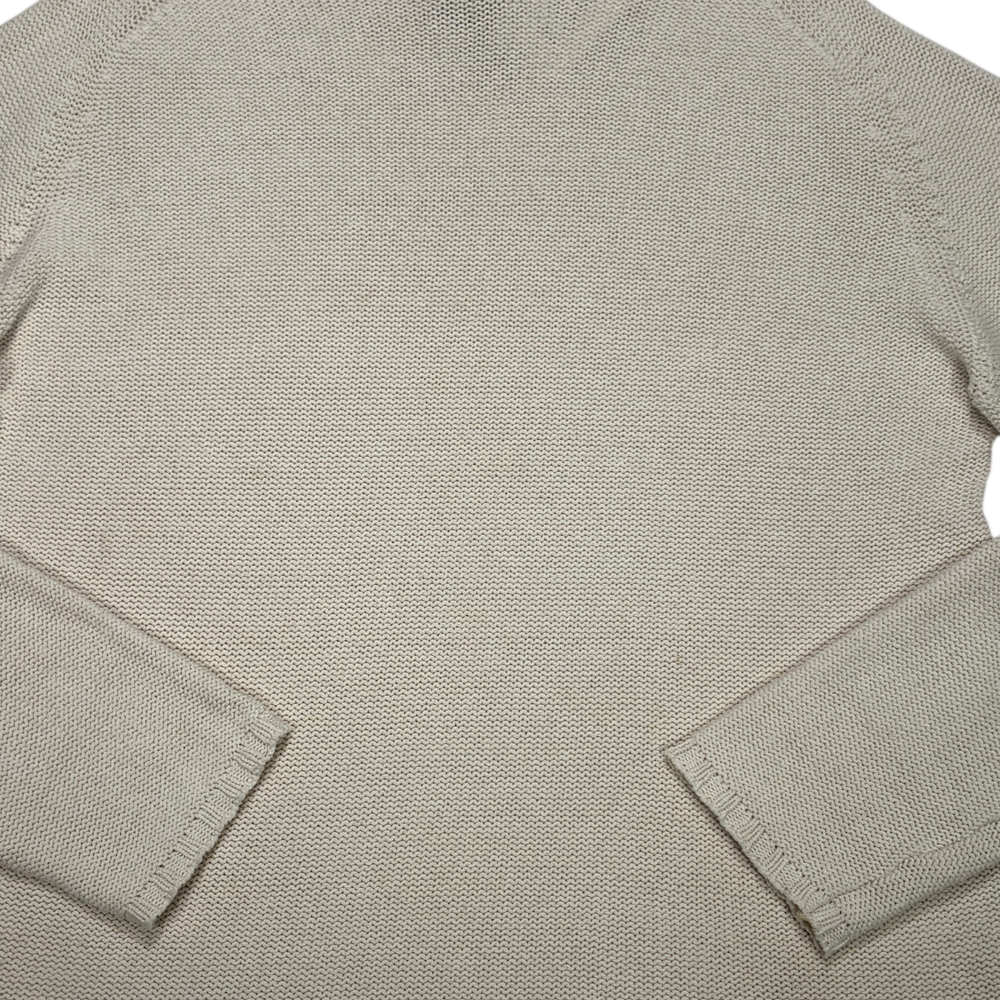 Stone Island Knit Green Edge Beige Jumpers