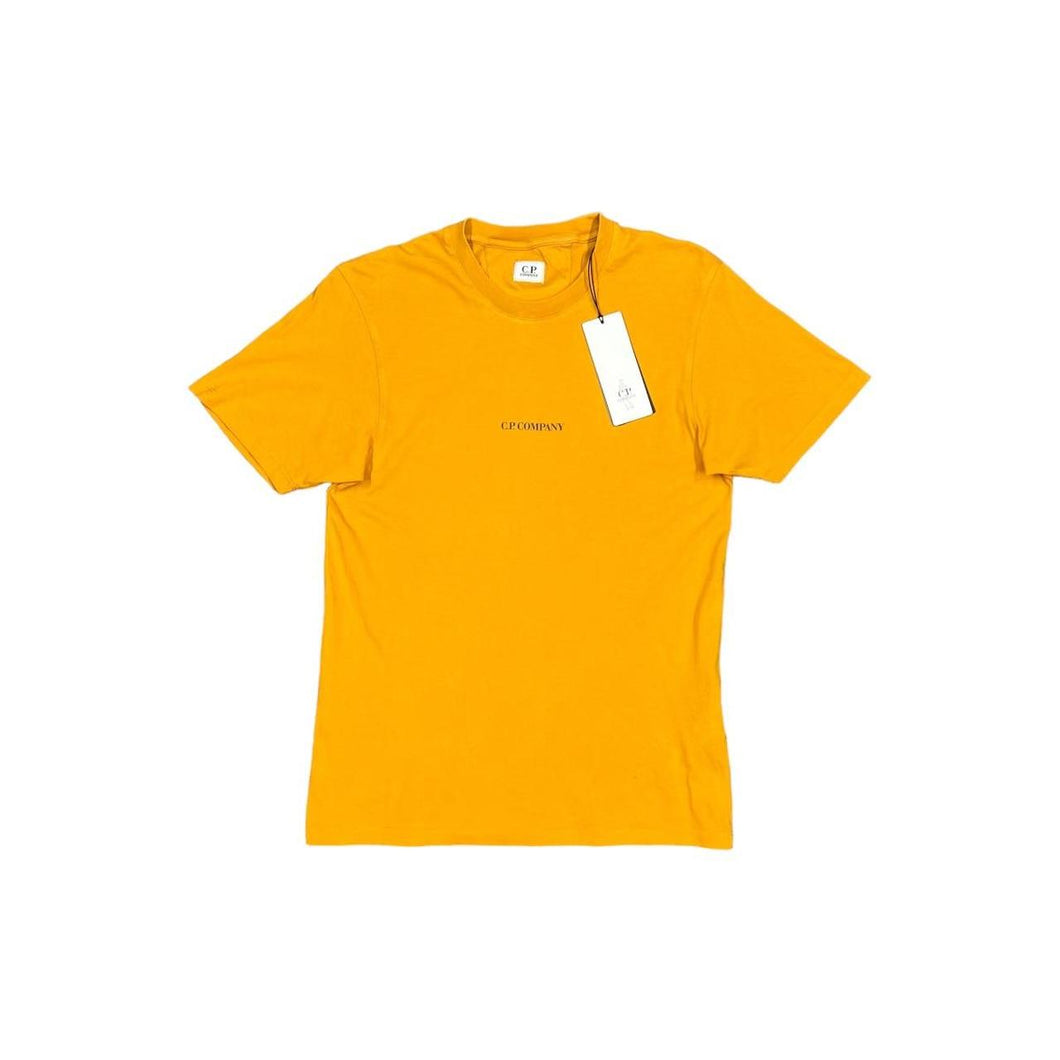 CP Company Orange Front Spell Out TShirt