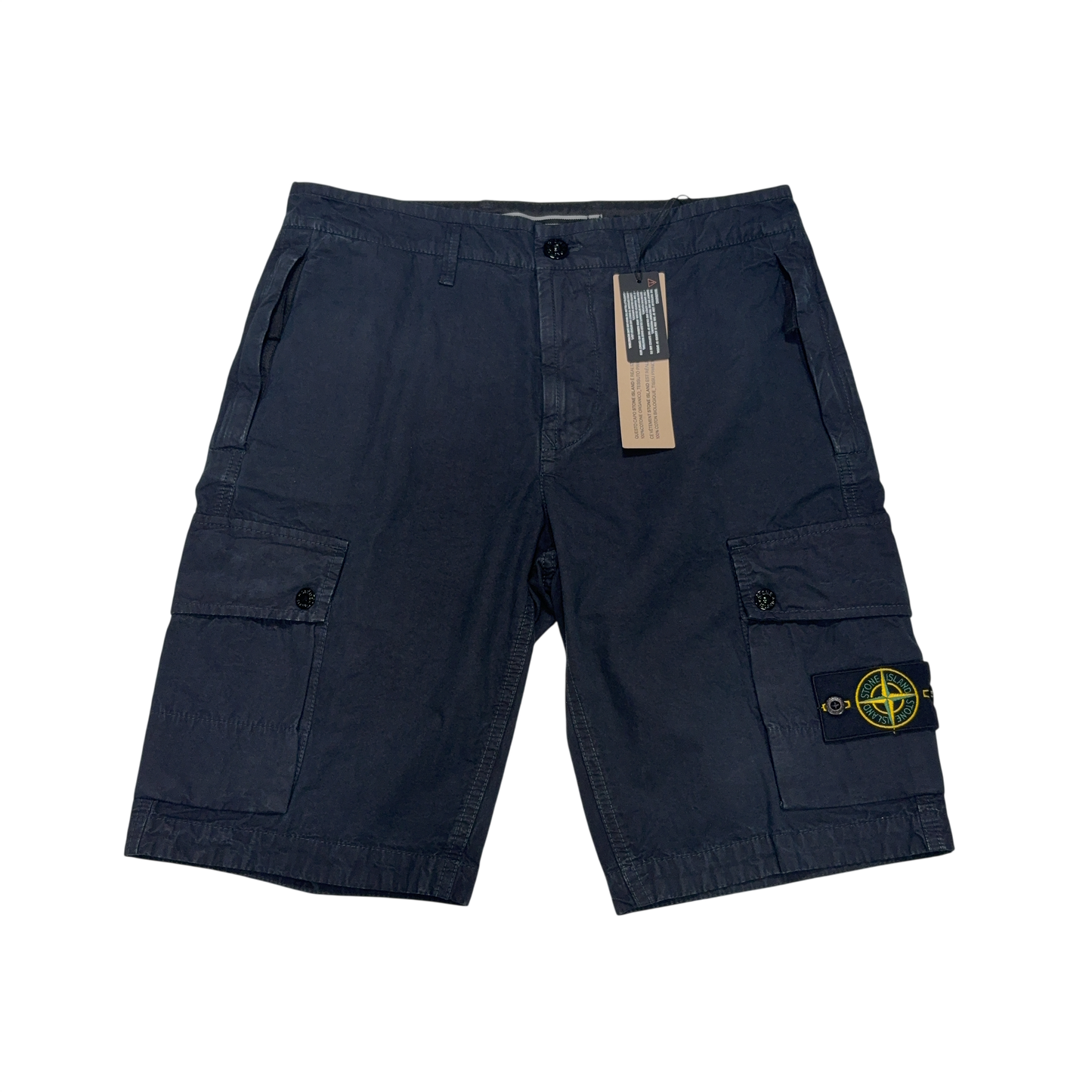 Stone Island Navy Shorts