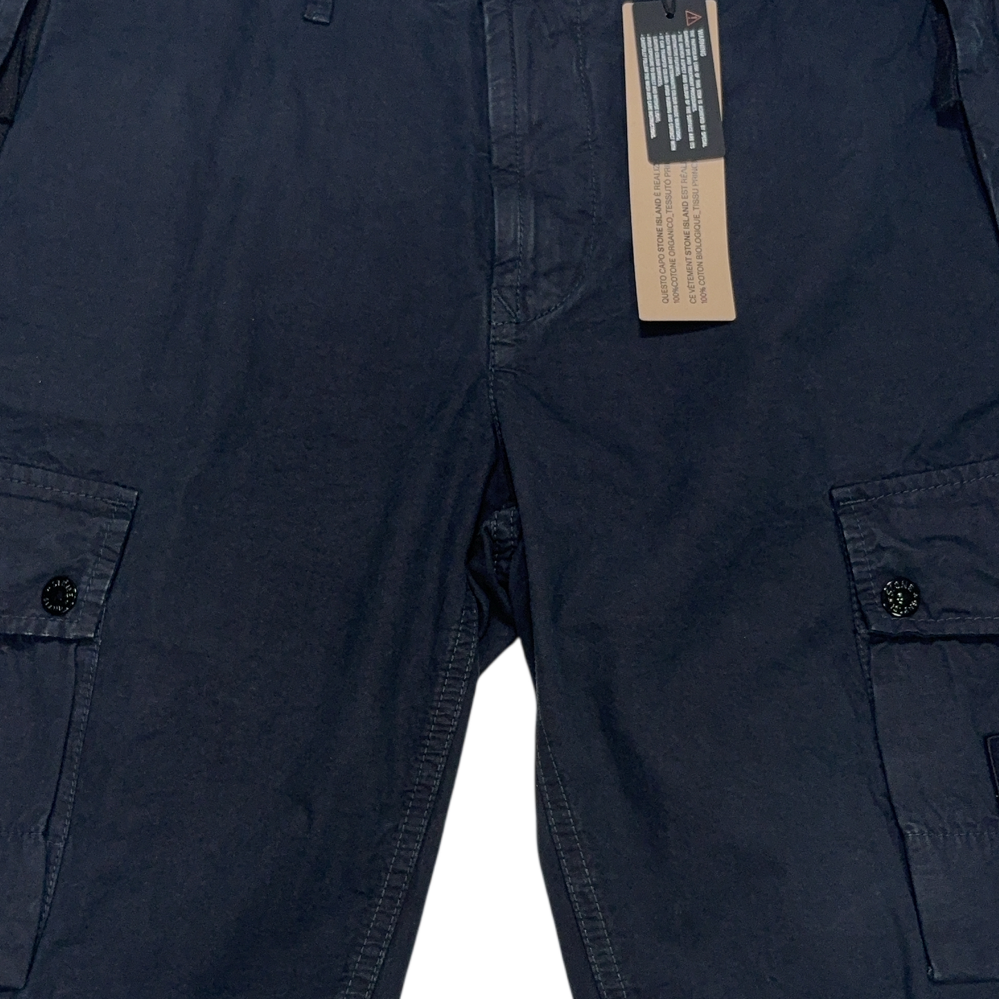 Stone Island Navy Shorts
