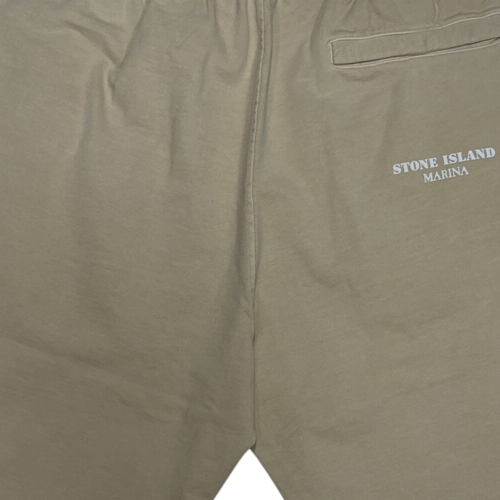 Stone Island Marina Jogger Beige Shorts