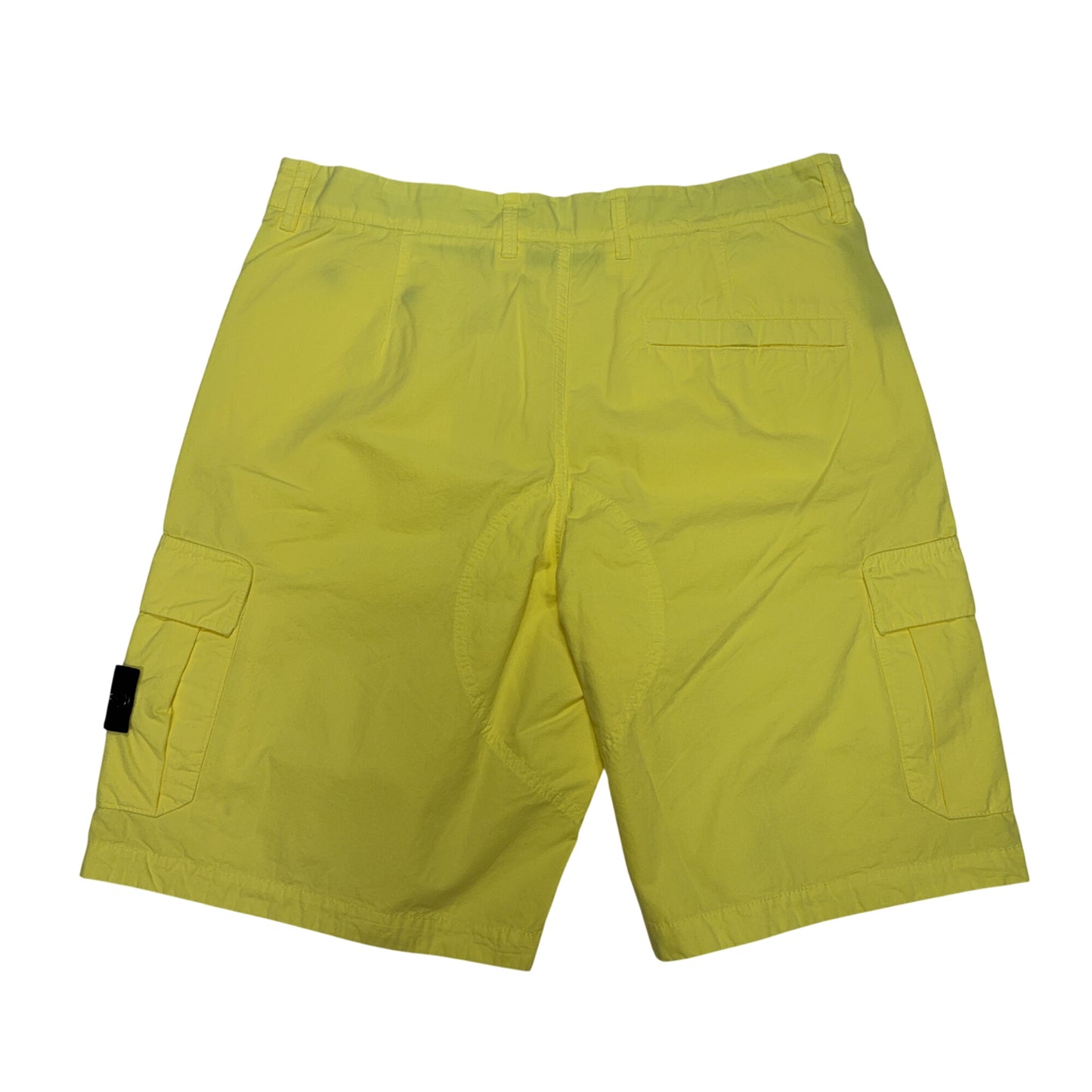 Stone Island Cargo Yellow Shorts