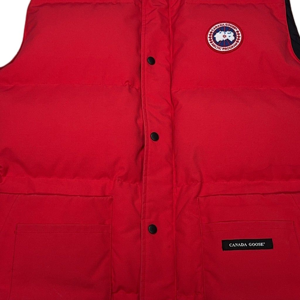 Canada Goose Quilted Down Gilet – Red
