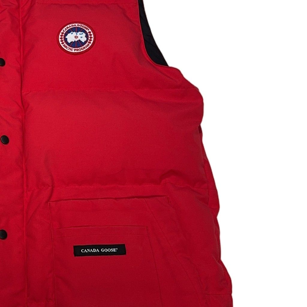 Canada Goose Quilted Down Gilet – Red