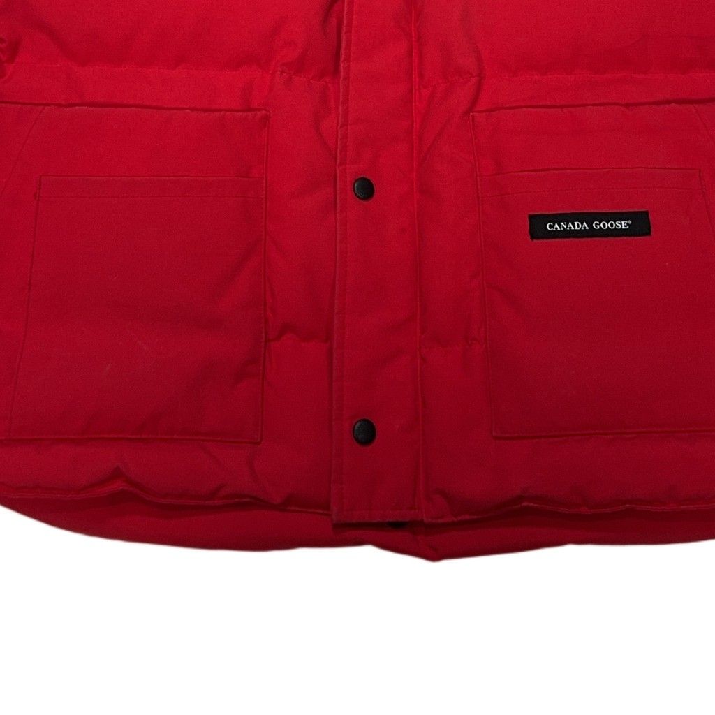Canada Goose Quilted Down Gilet – Red