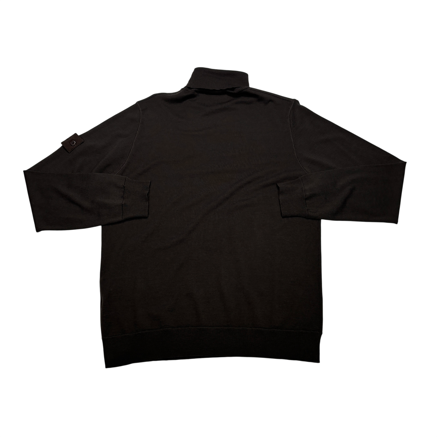Stone Island Brown Ghost Piece Turtle Neck Jumper