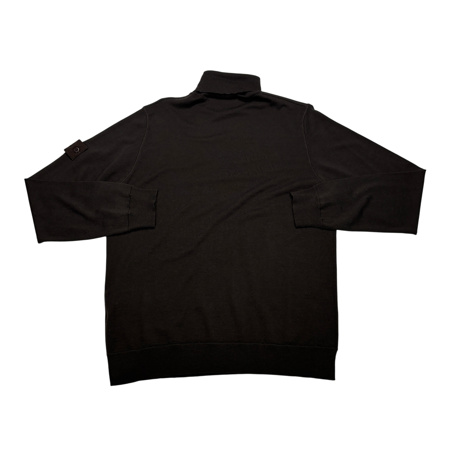 Stone Island Brown Ghost Piece Turtle Neck Jumper
