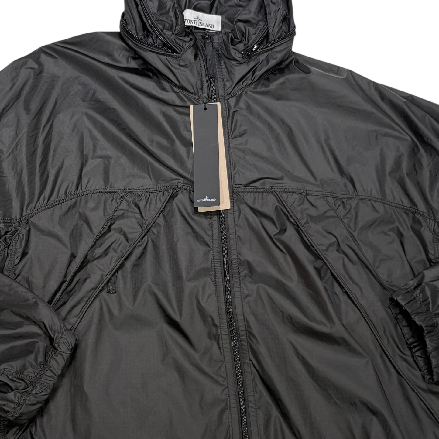 Stone Island Black Hooded Jacket