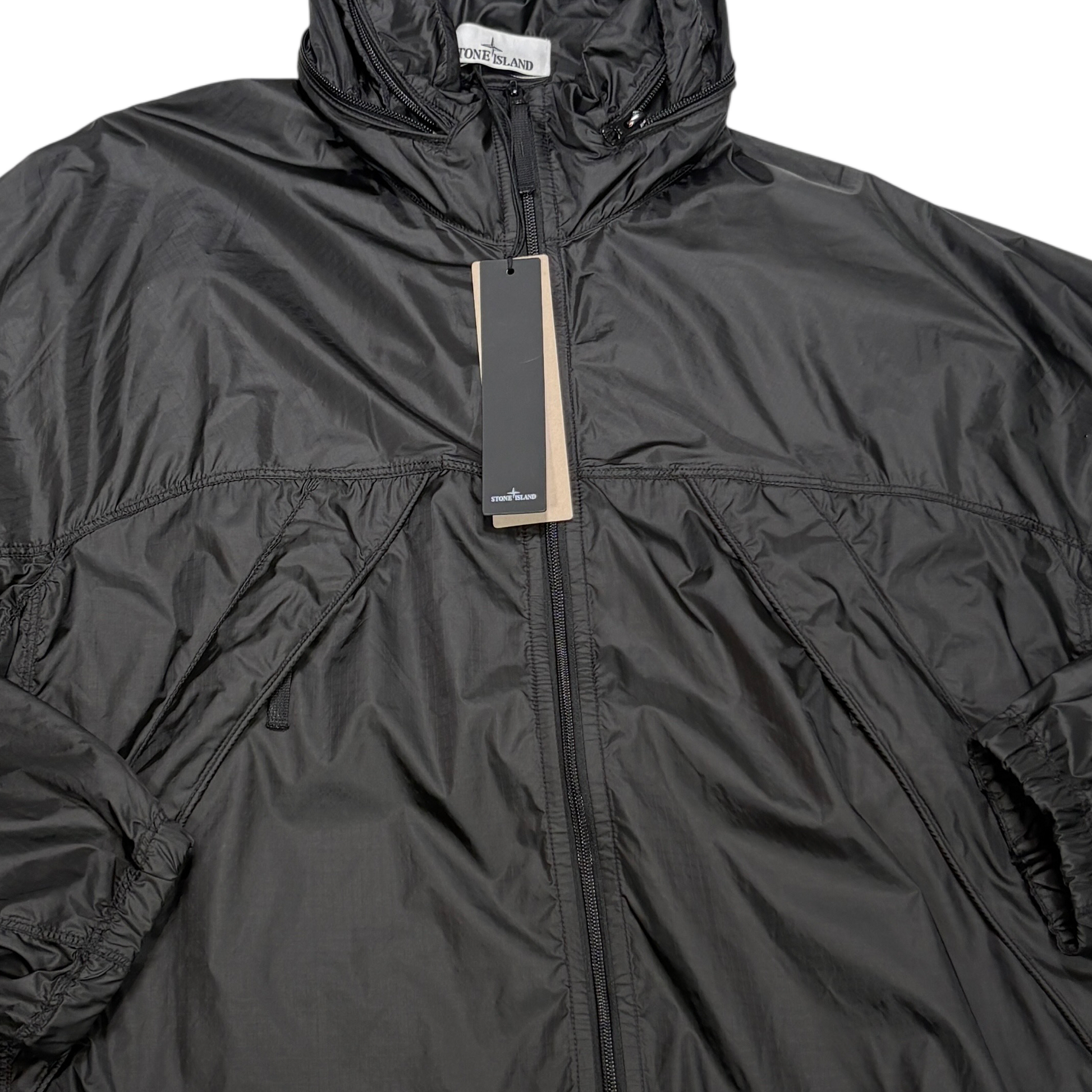 Stone Island Black Hooded Jacket
