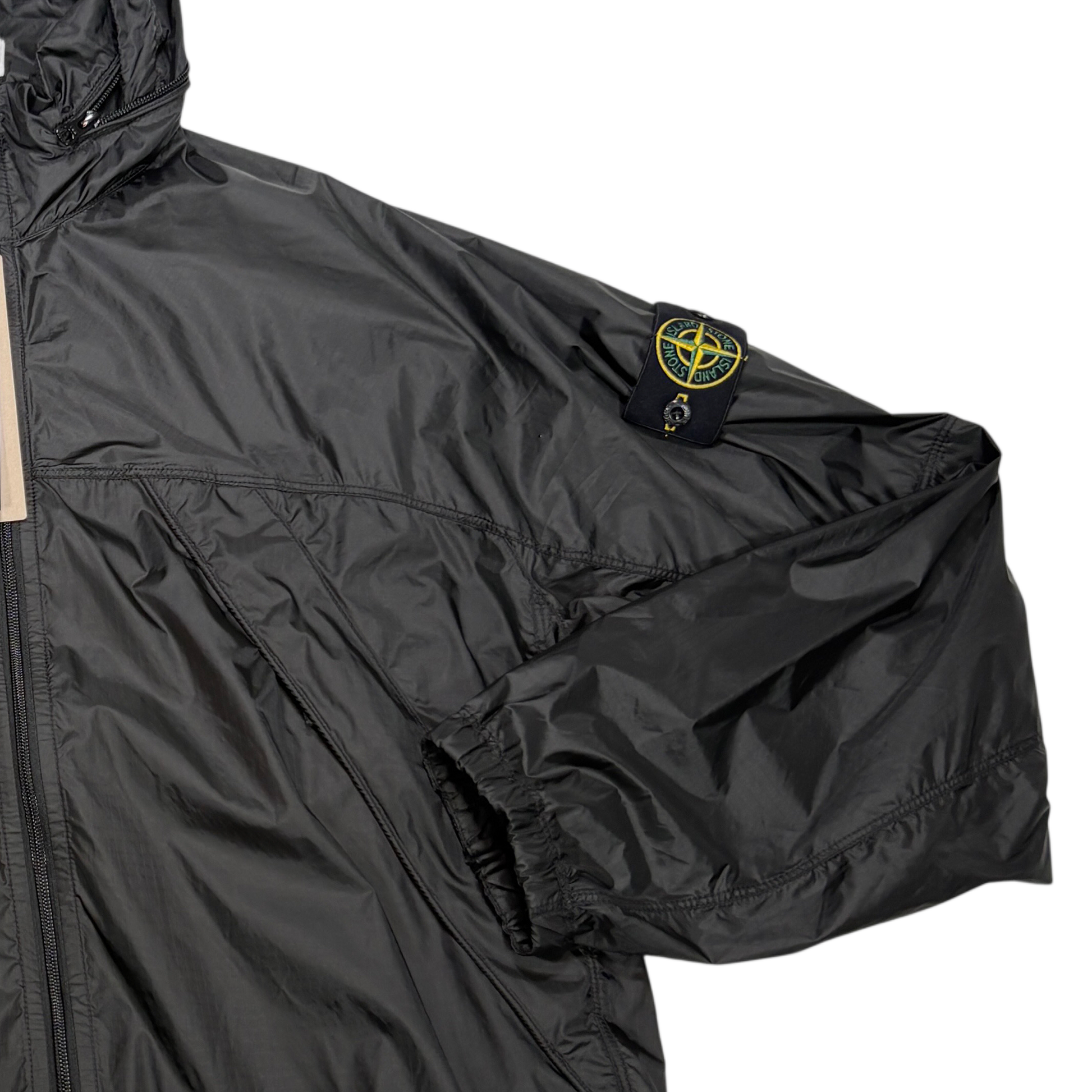 Stone Island Black Hooded Jacket