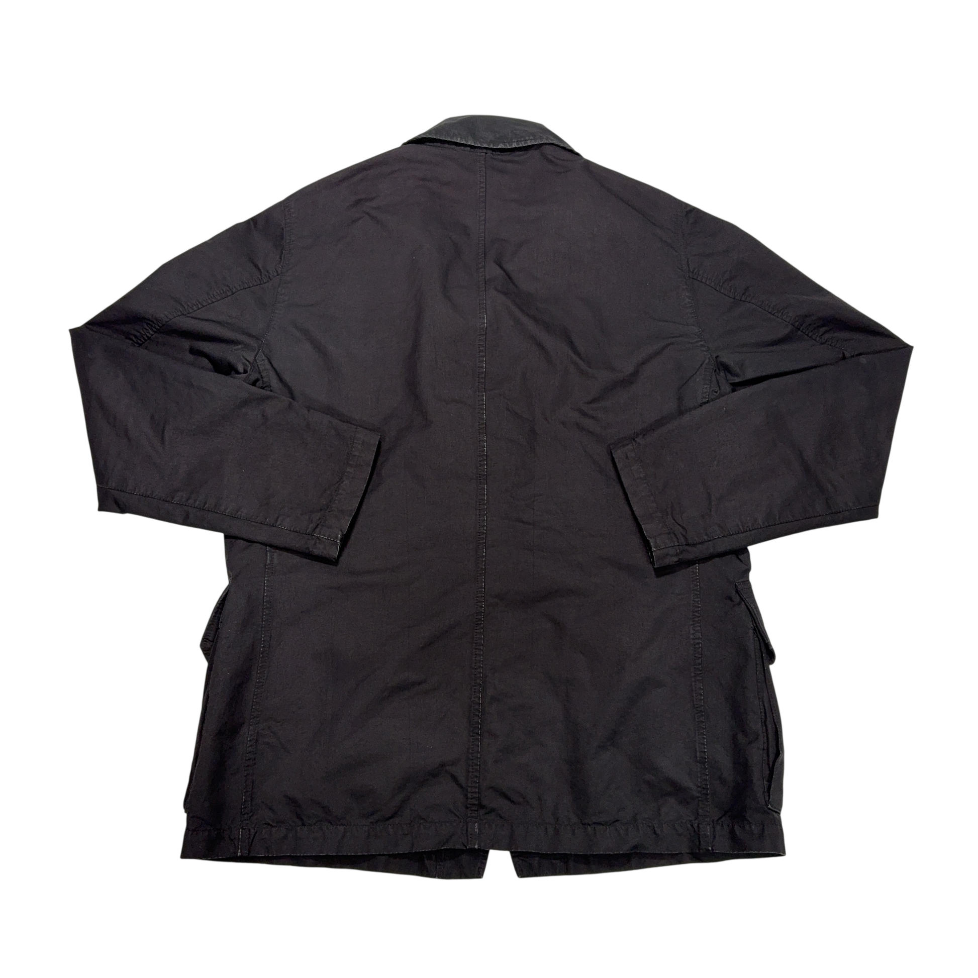 Stone Island Centre Patch Black Jacket