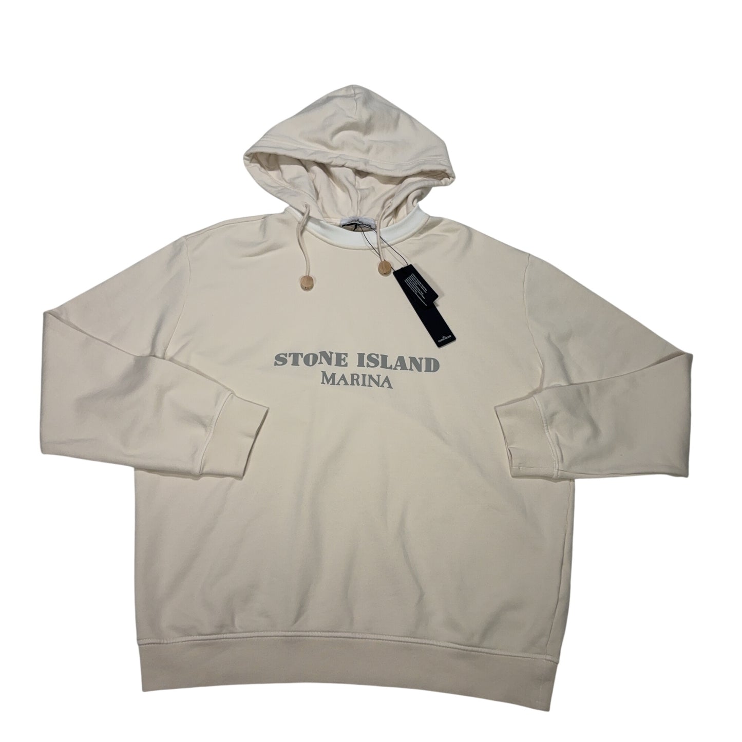 Stone Island Marina White Hoodie