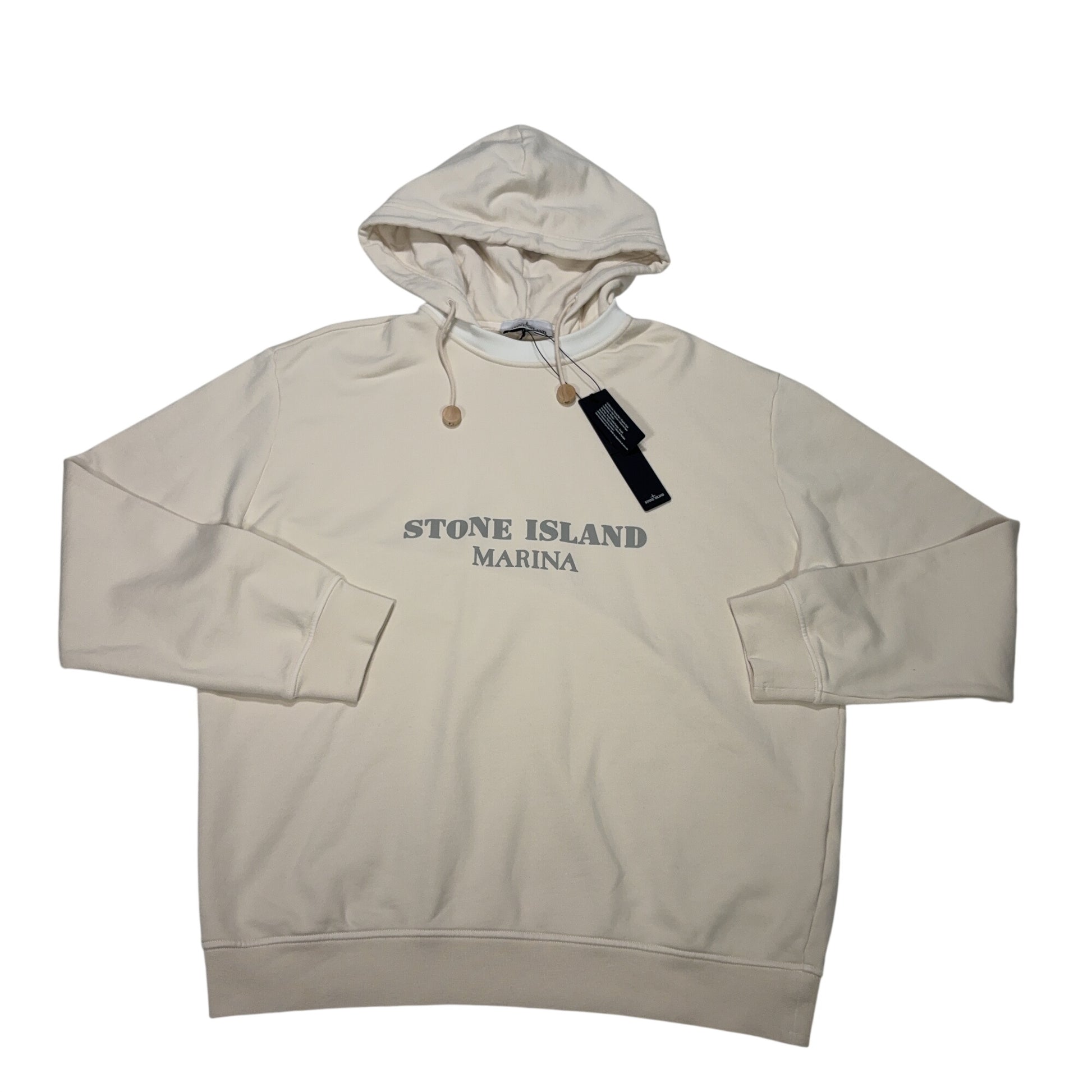 Stone Island Marina White Hoodie