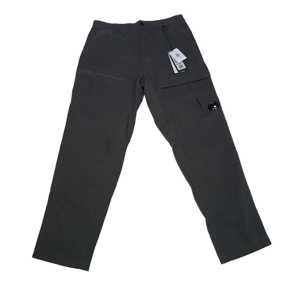 Cp Company Grey Pocket Lens Cargos