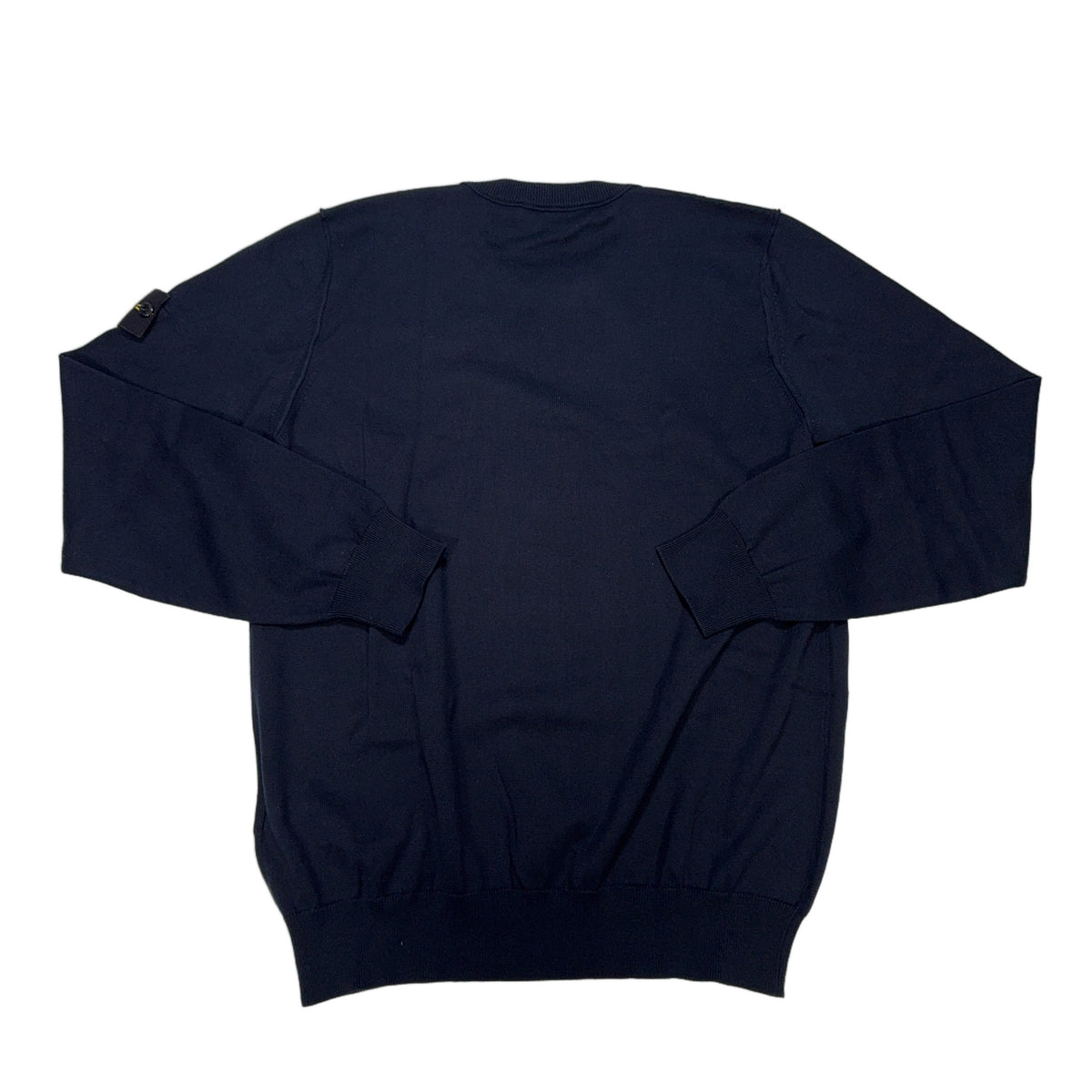 Stone Island Ribbed Navy Jumpers
