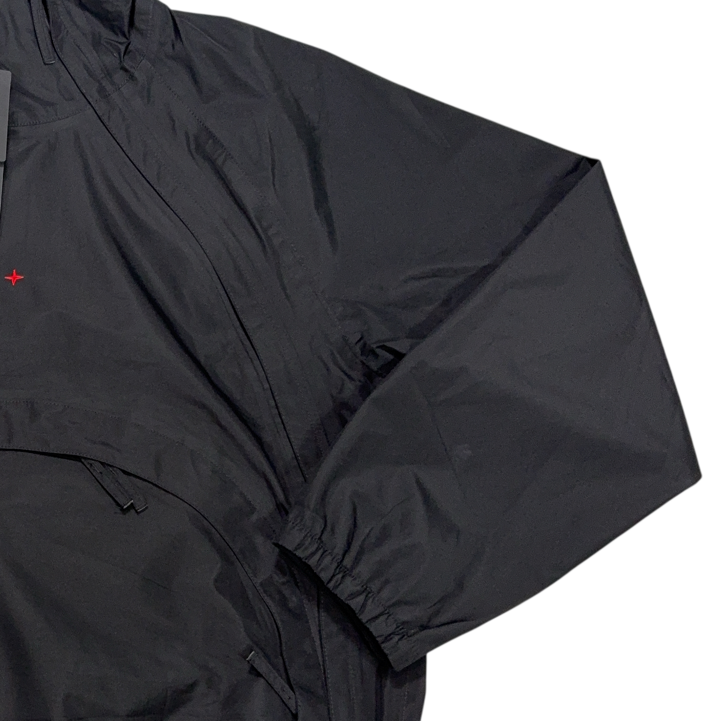 Stone Island 3L Gore-Tex In Recycled Polyester Black Hooded Jacket