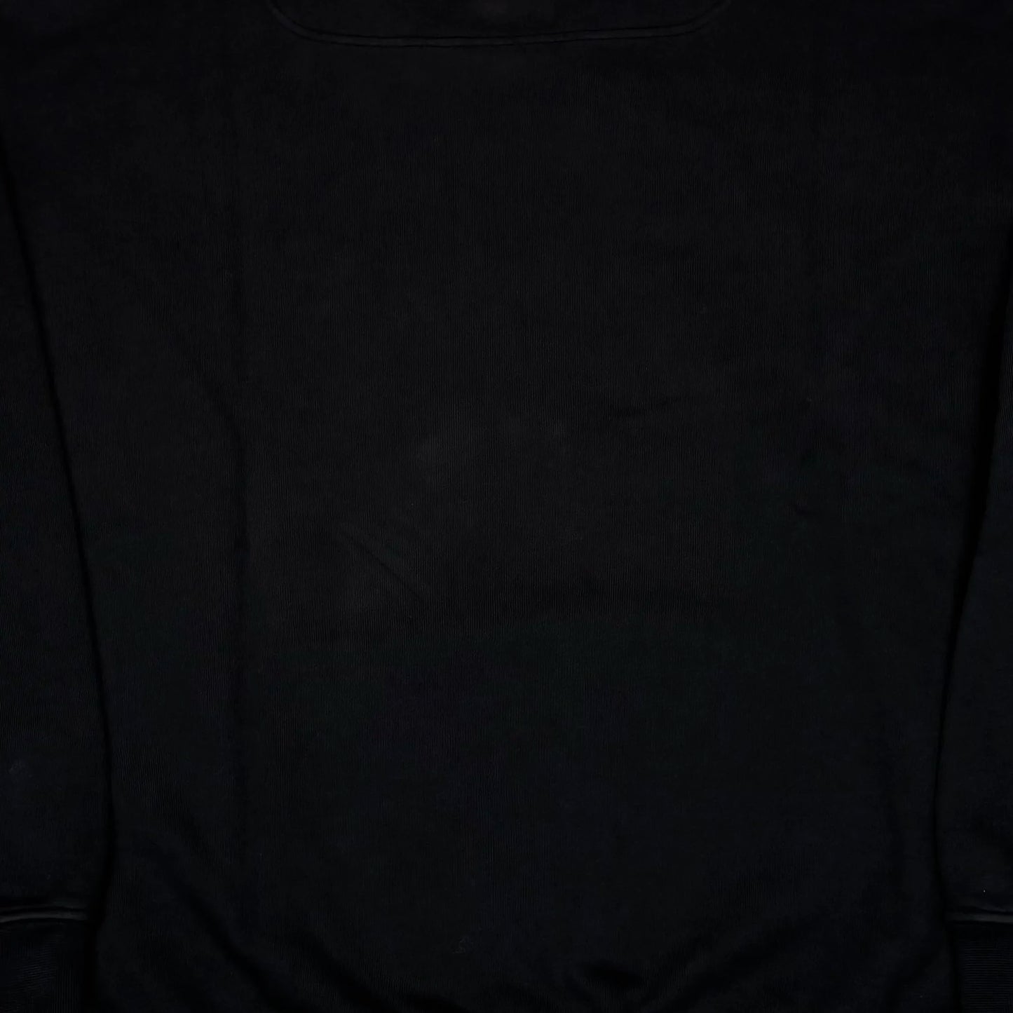 Stone Island Black Embroidered Logo Spell Out Crew Neck Jumper
