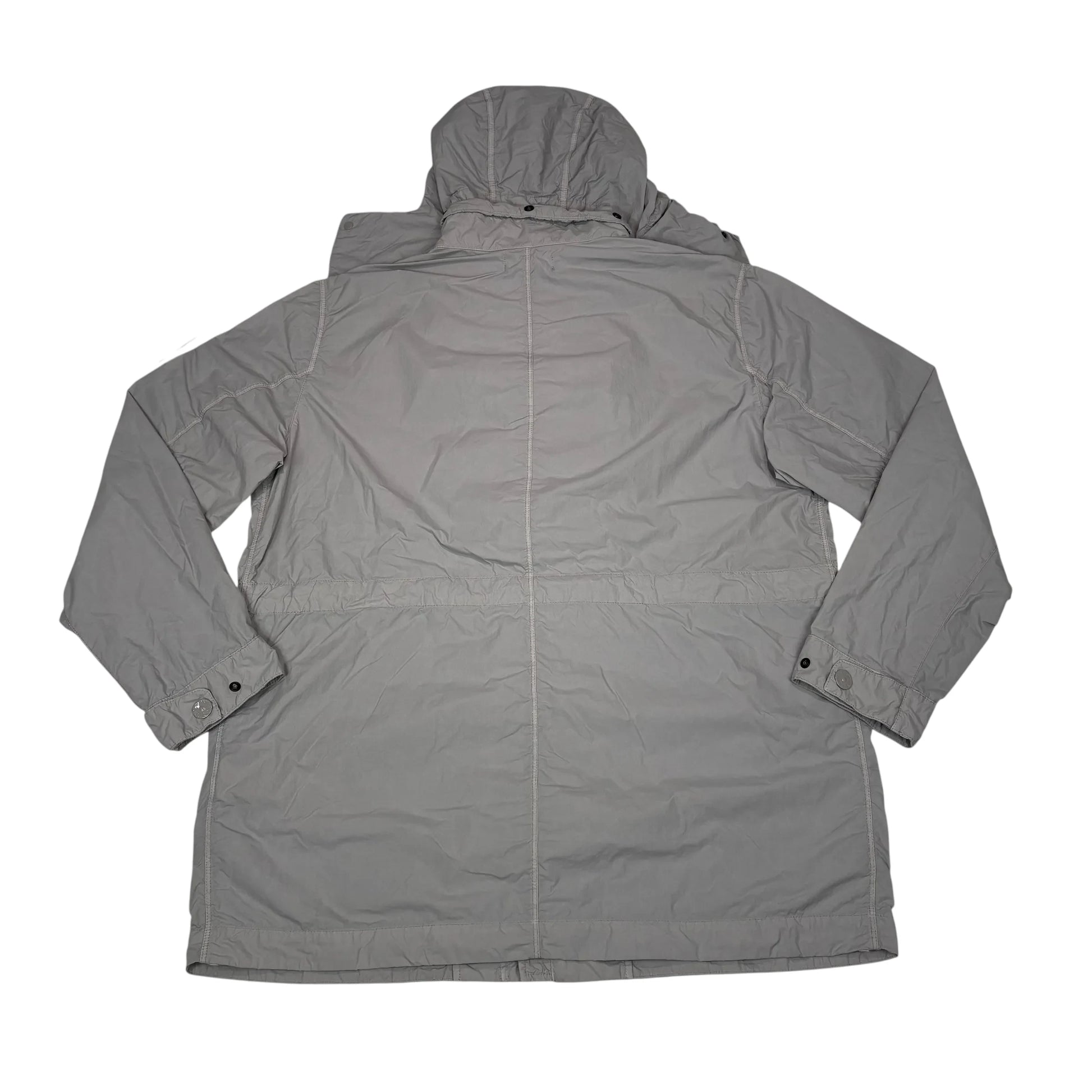 Stone Island Grey Nylon Smerigliato Ghost Piece Jacket