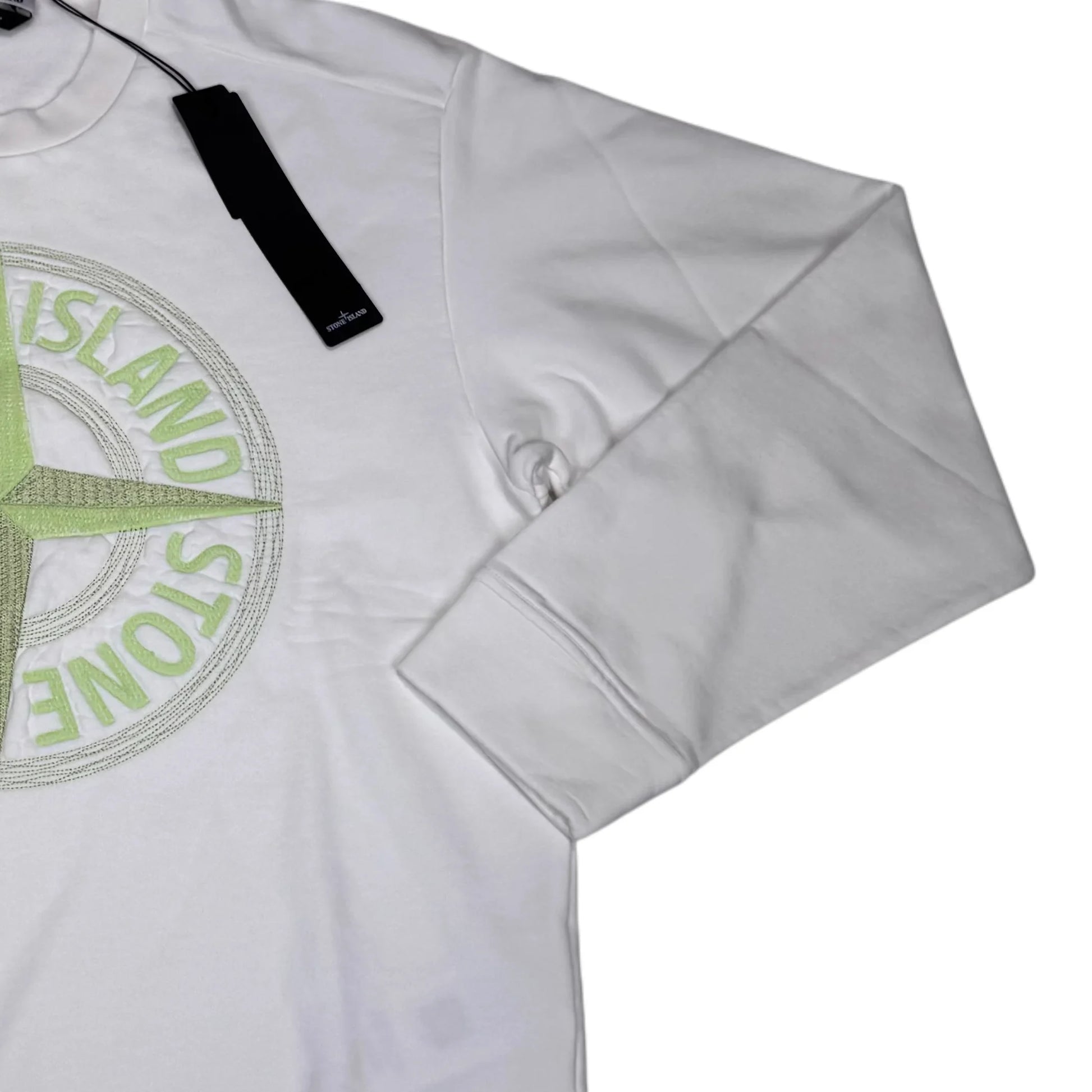 Stone Island Logo Embroidery Crewneck Jumper