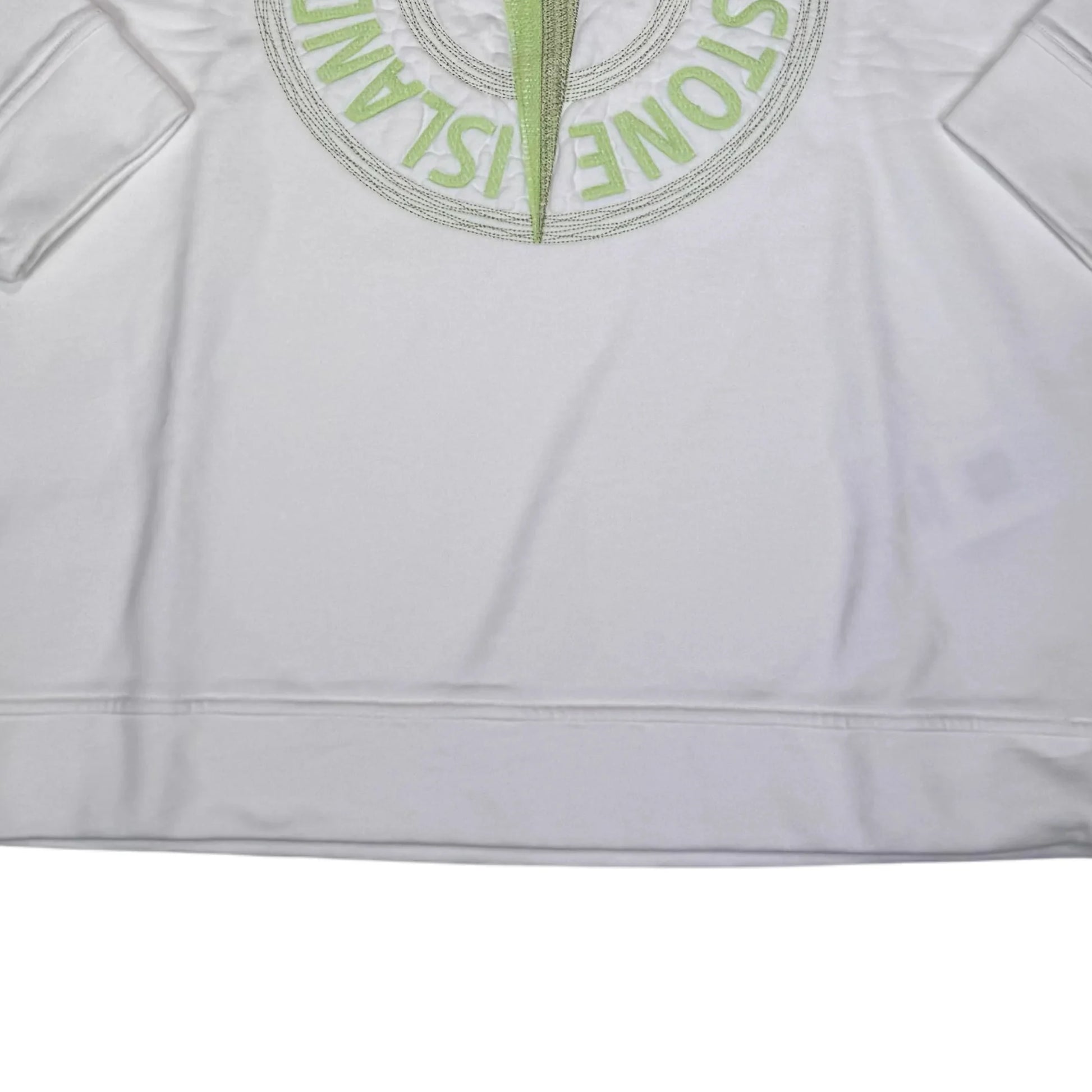 Stone Island Logo Embroidery Crewneck Jumper