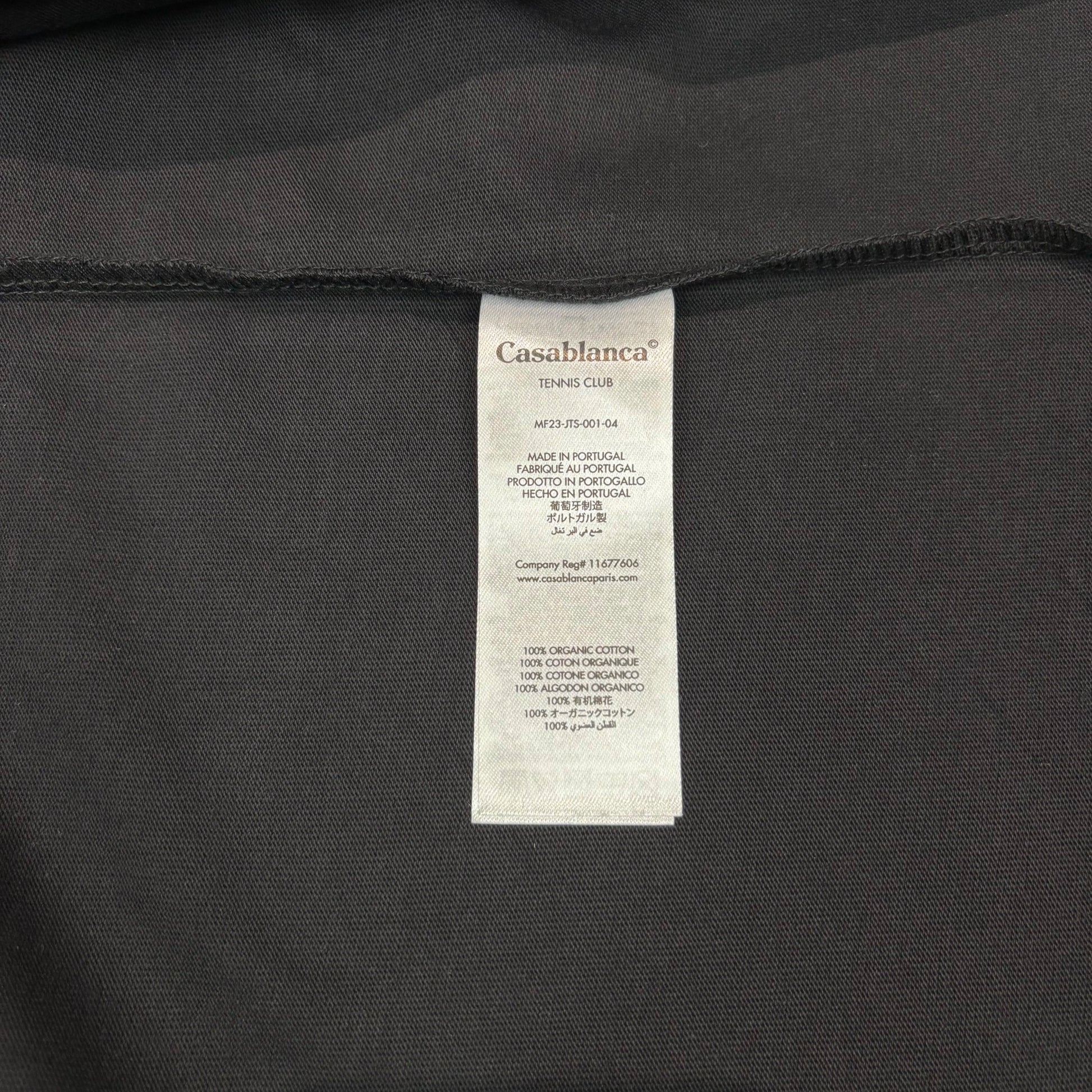 Casablanca Le Joueur T-shirt Black