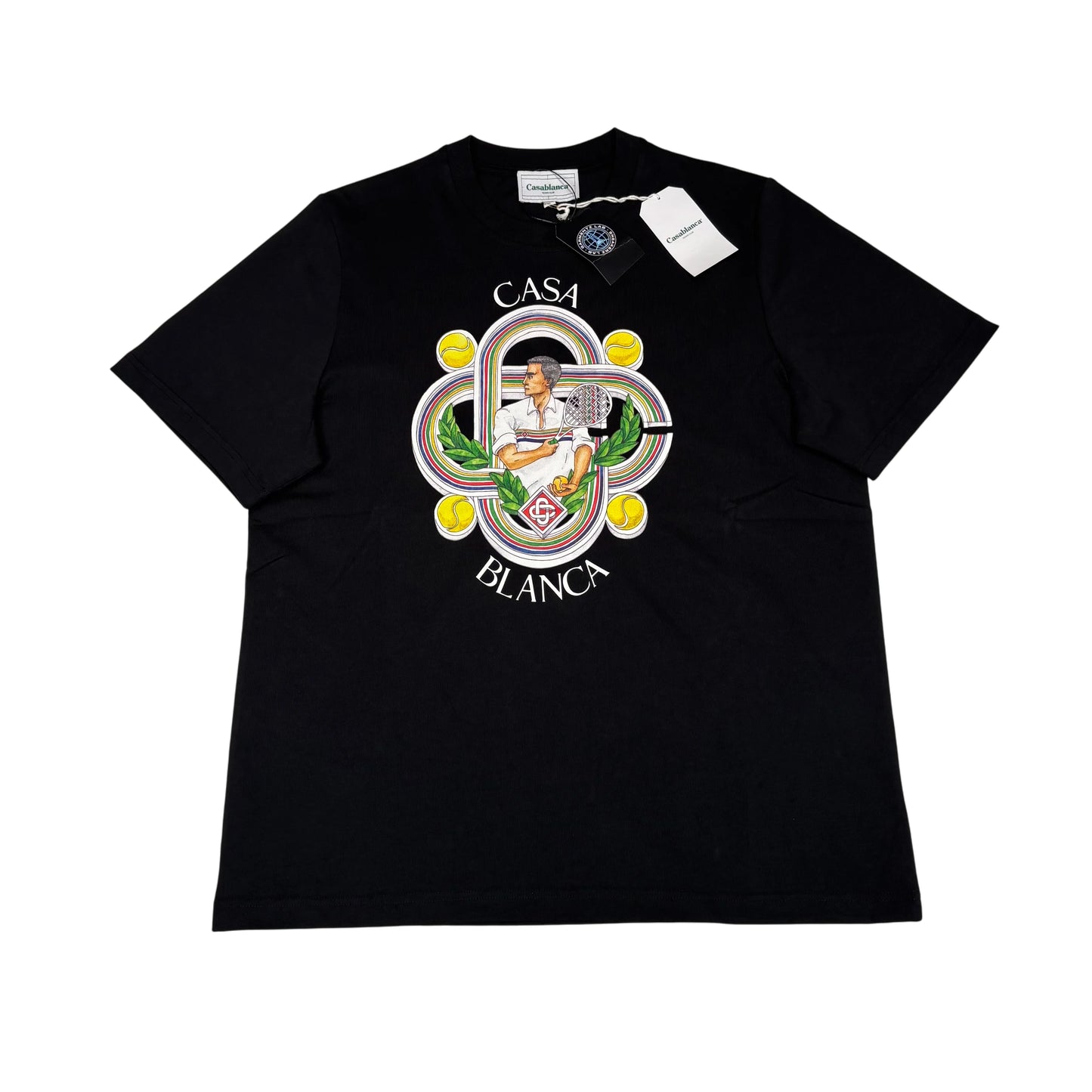 Casablanca Le Joueur T-shirt Black