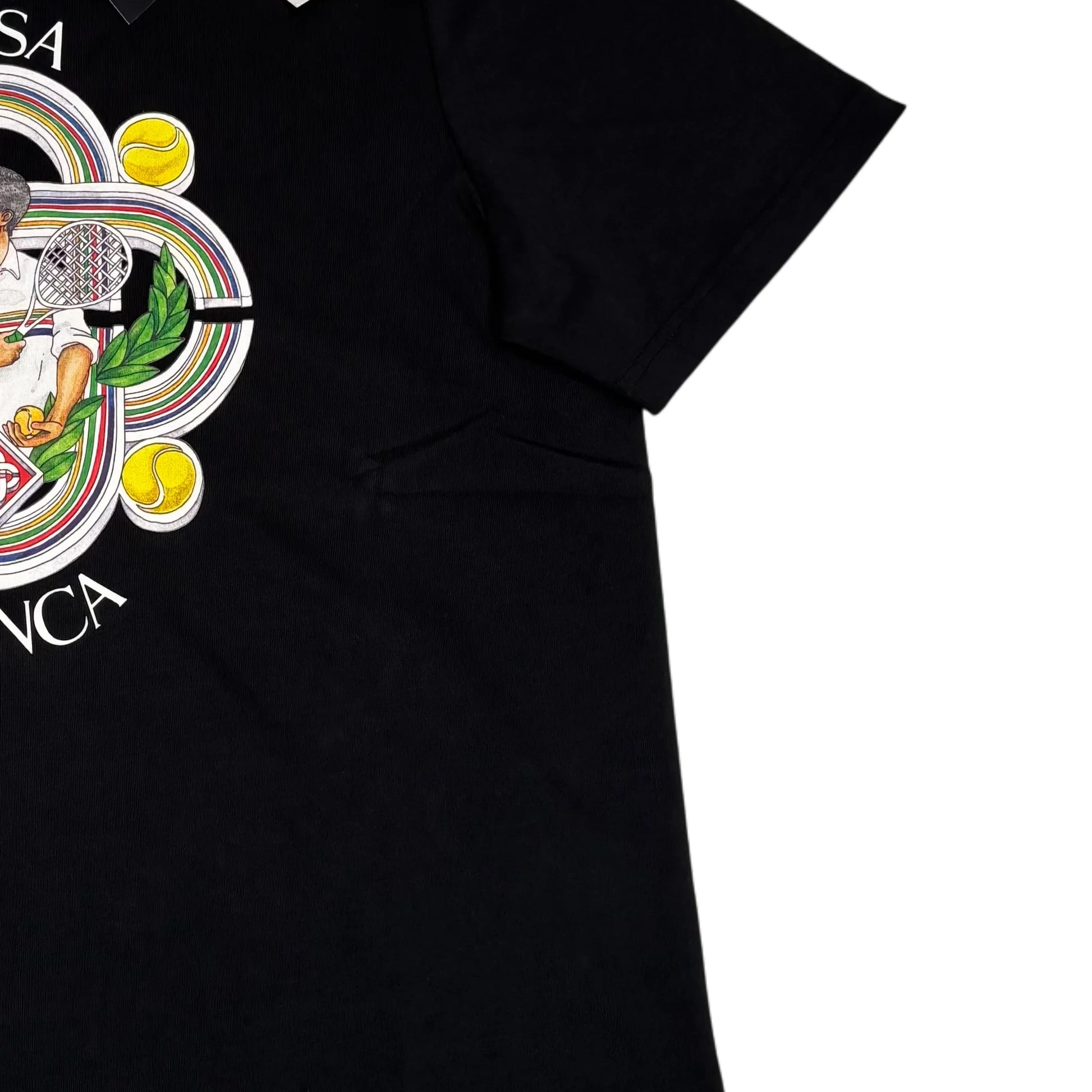 Casablanca Le Joueur T-shirt Black
