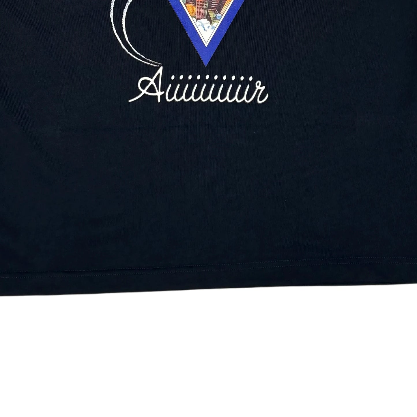 Casablanca Aiiiiir Printed T-shirt Navy