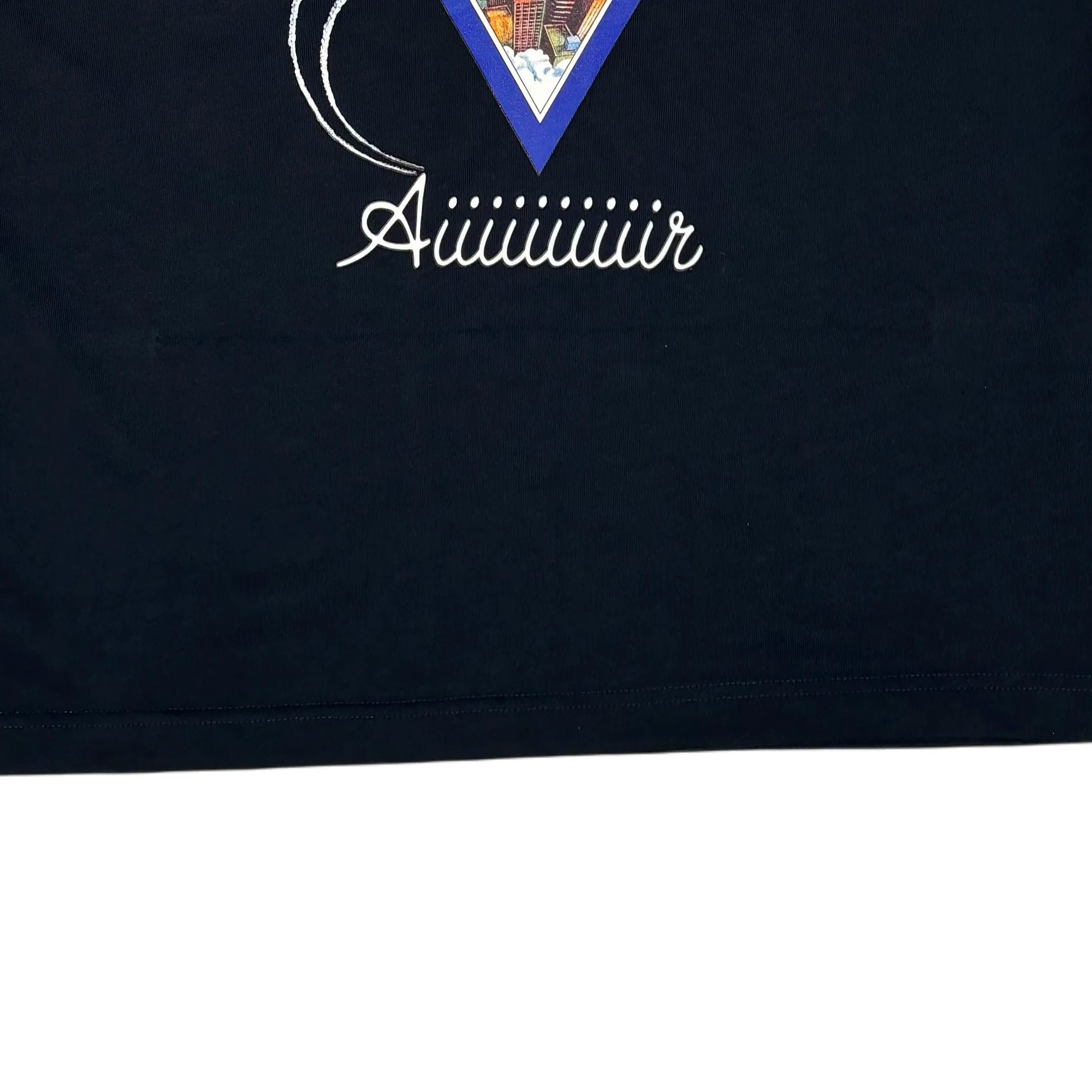 Casablanca Aiiiiir Printed T-shirt Navy