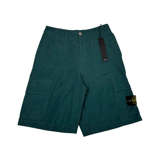 Stone Island Cargo Shorts Green